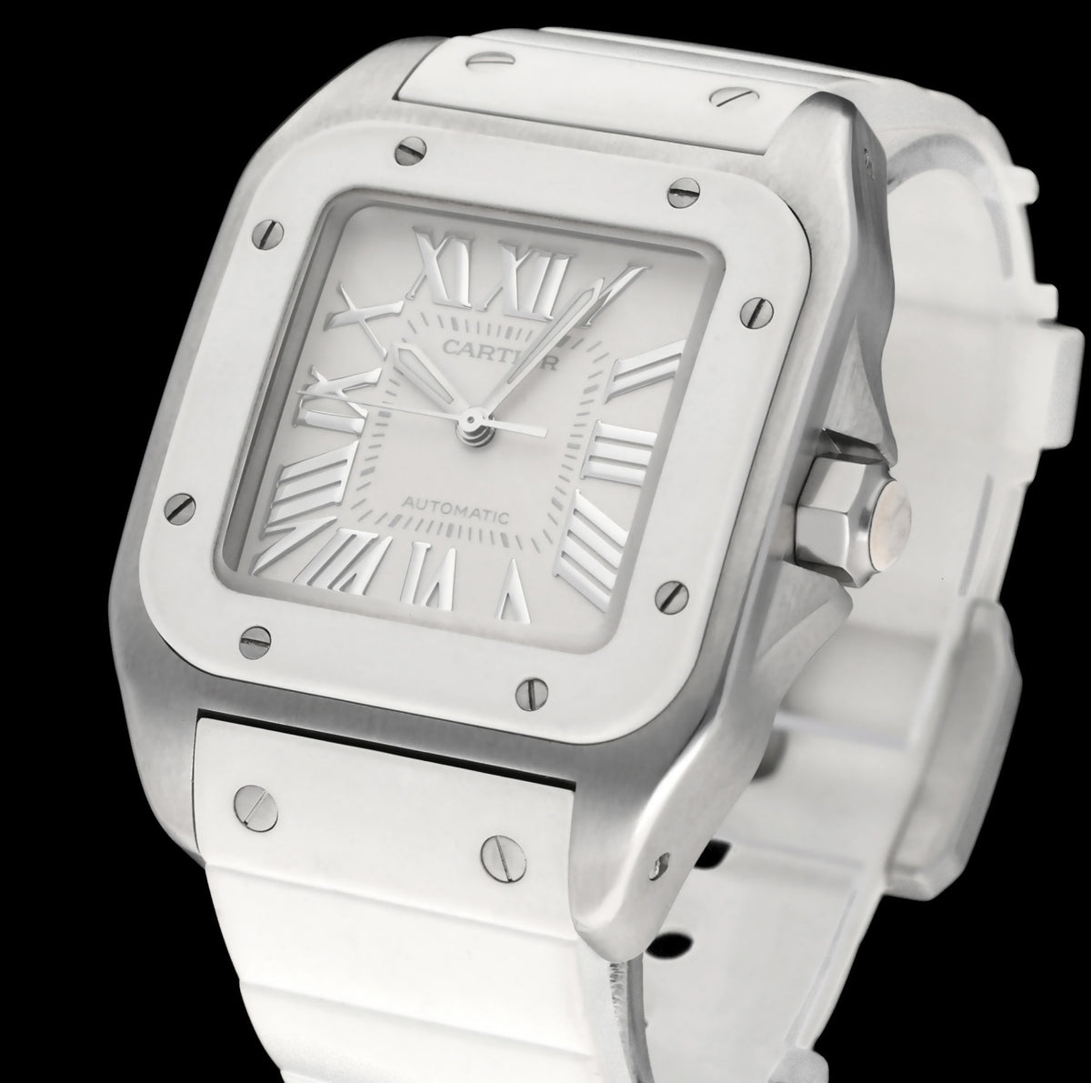 Cartier Santos 100 2878 - Cartier horloge - Cartier kopen - Cartier heren horloge - Trophies Watches