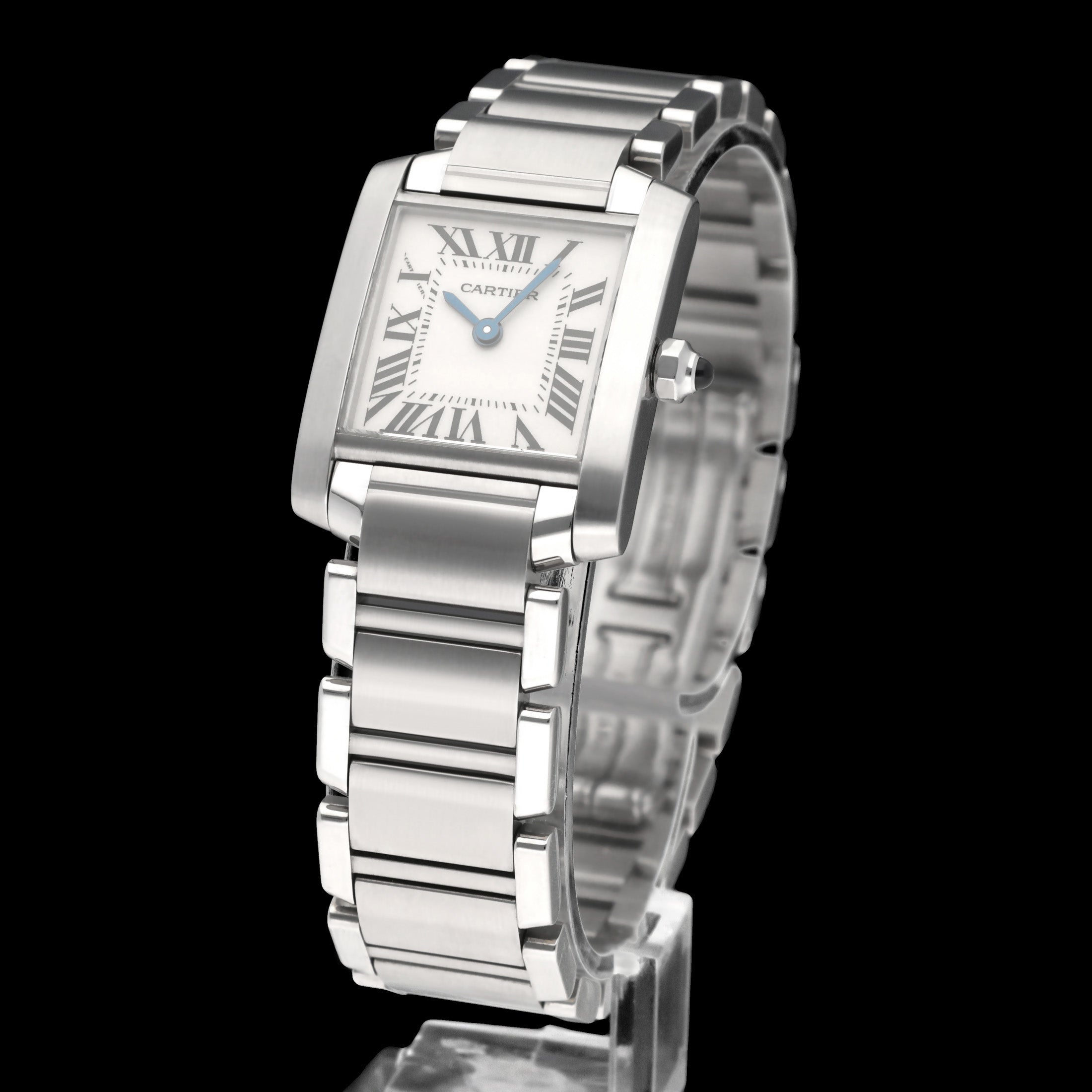 Cartier Tank Française 2384 - Cartier horloge - Cartier kopen - Cartier dames horloge - Trophies Watches