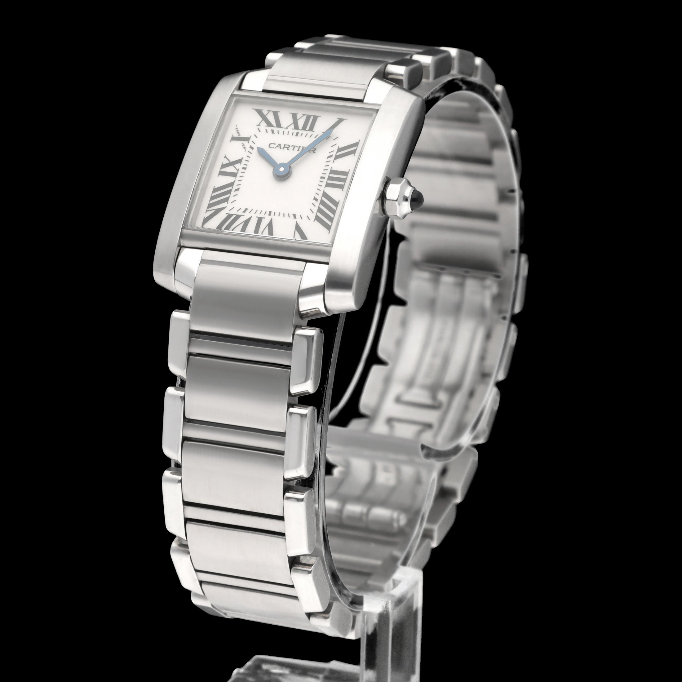 Cartier Tank Française 2384 - Cartier horloge - Cartier kopen - Cartier dames horloge - Trophies Watches