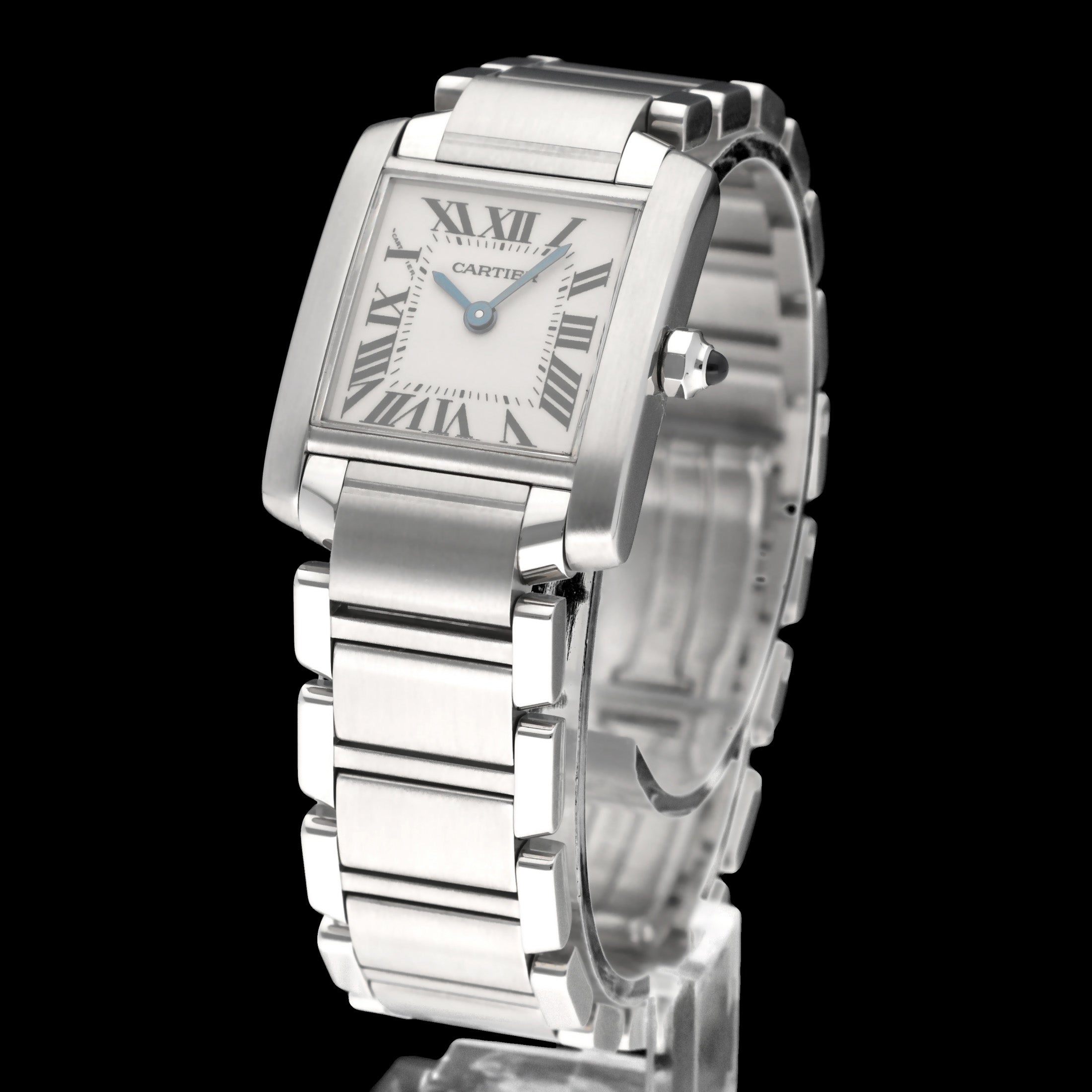 Cartier Tank Française 2384 - Cartier horloge - Cartier kopen - Cartier dames horloge - Trophies Watches
