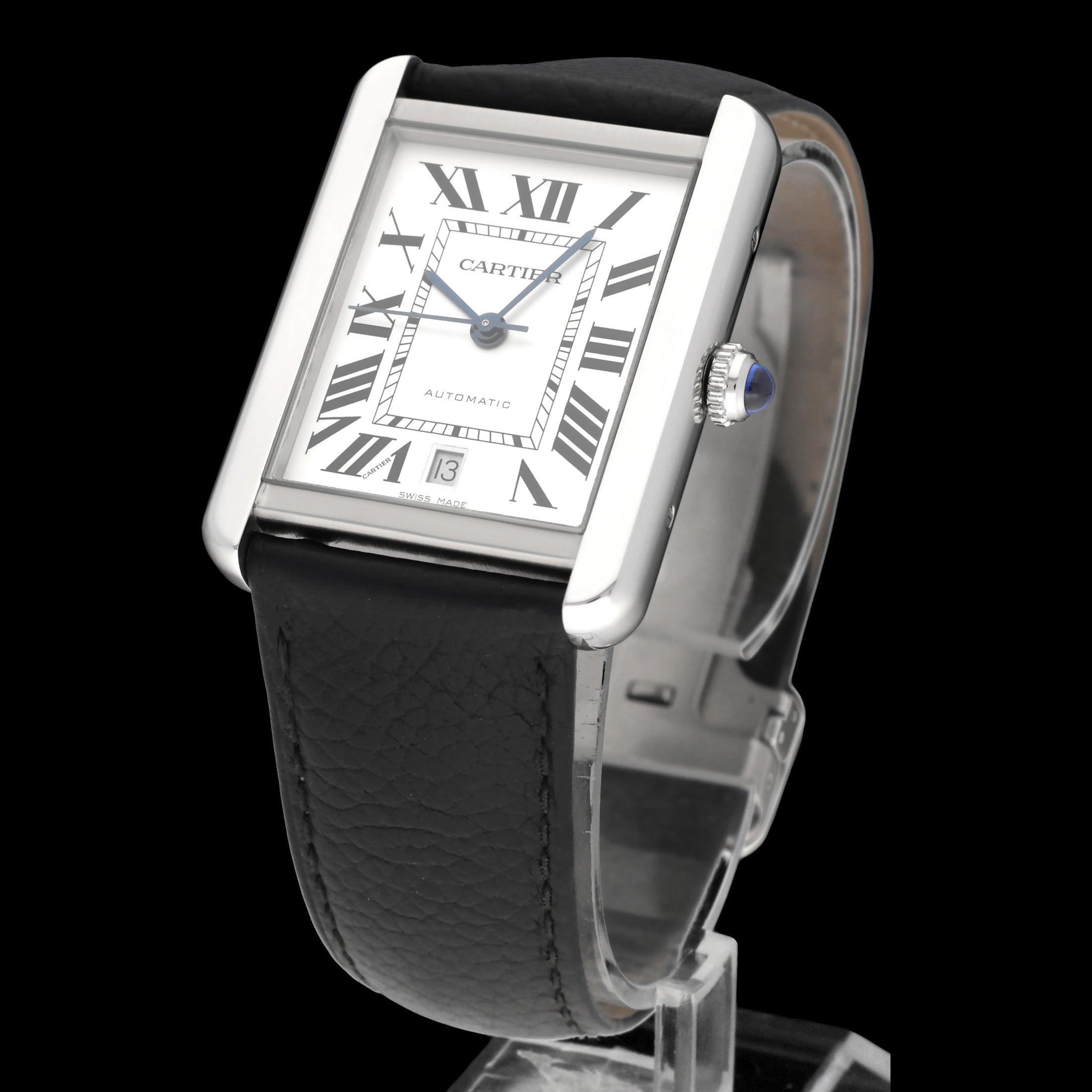Cartier Tank Solo WSTA0029 - Cartier horloge - Cartier kopen - Cartier heren horloge - Trophies Watches