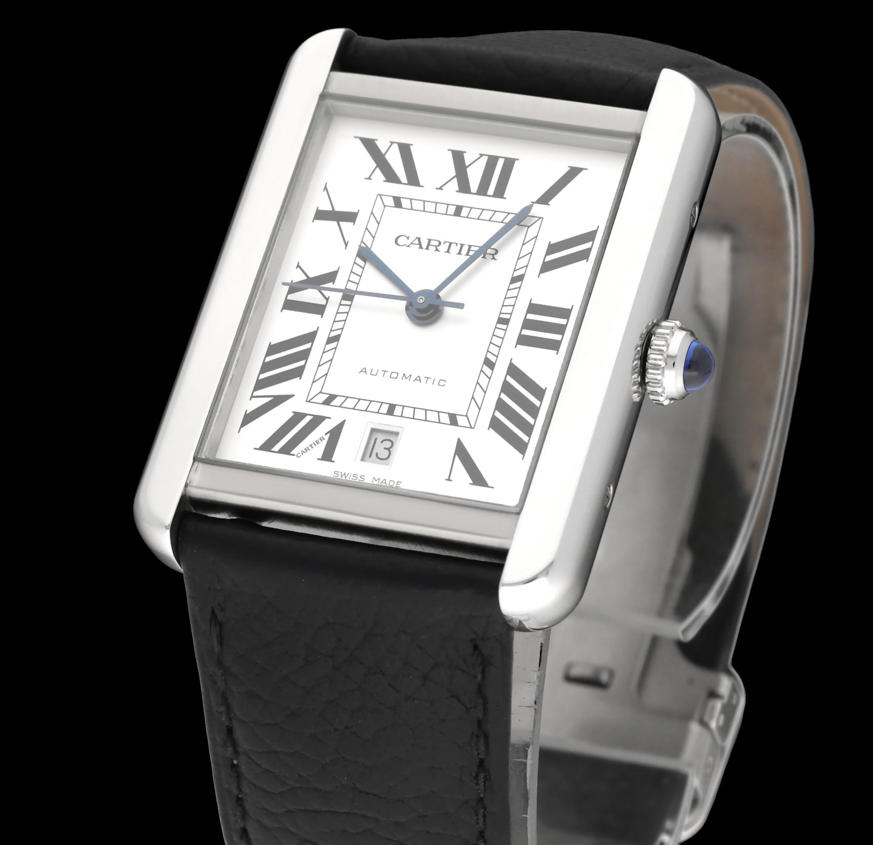 Cartier Tank Solo WSTA0029 - Cartier horloge - Cartier kopen - Cartier heren horloge - Trophies Watches
