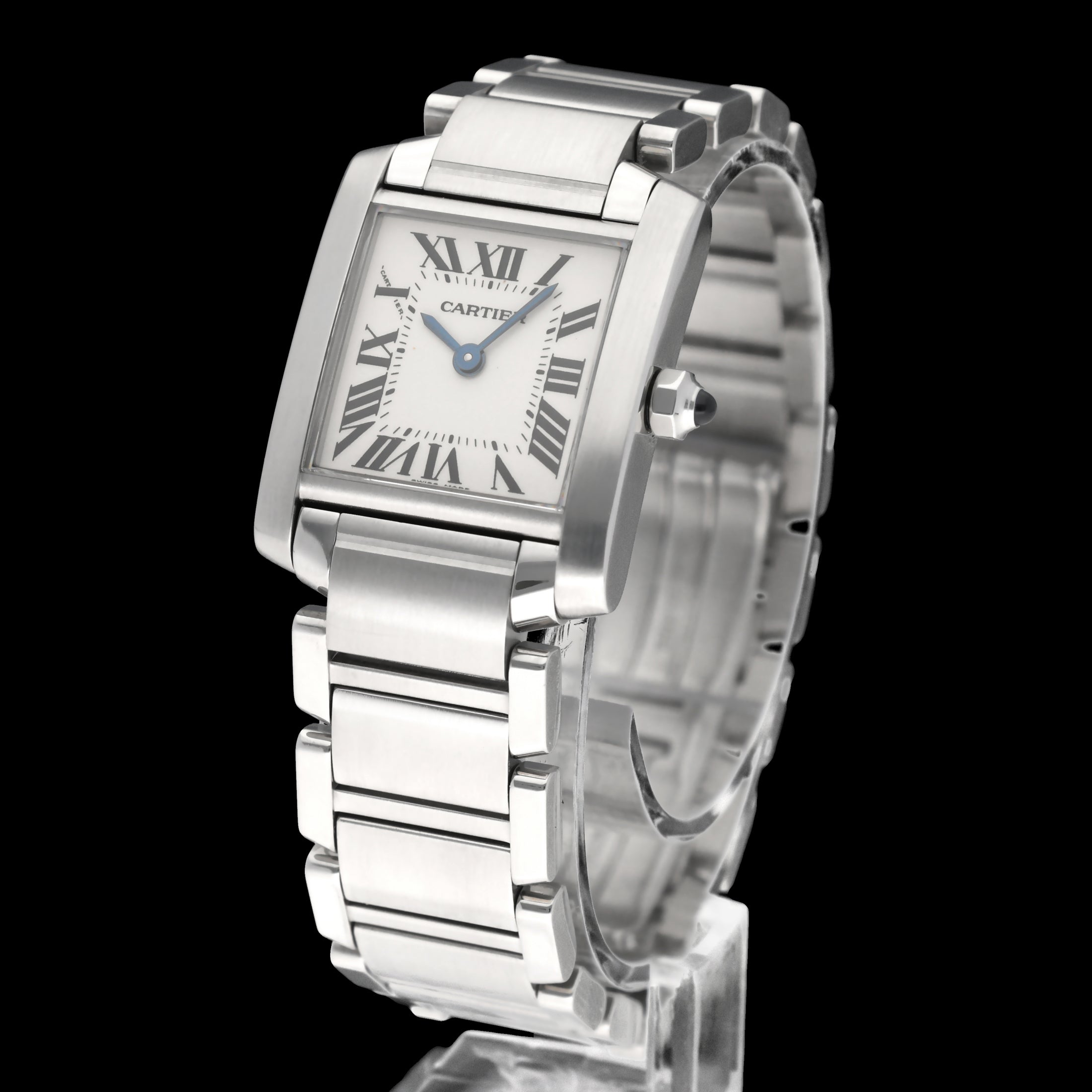Cartier Tank Française 2384 - Cartier horloge - Cartier kopen - Cartier dames horloge - Trophies Watches
