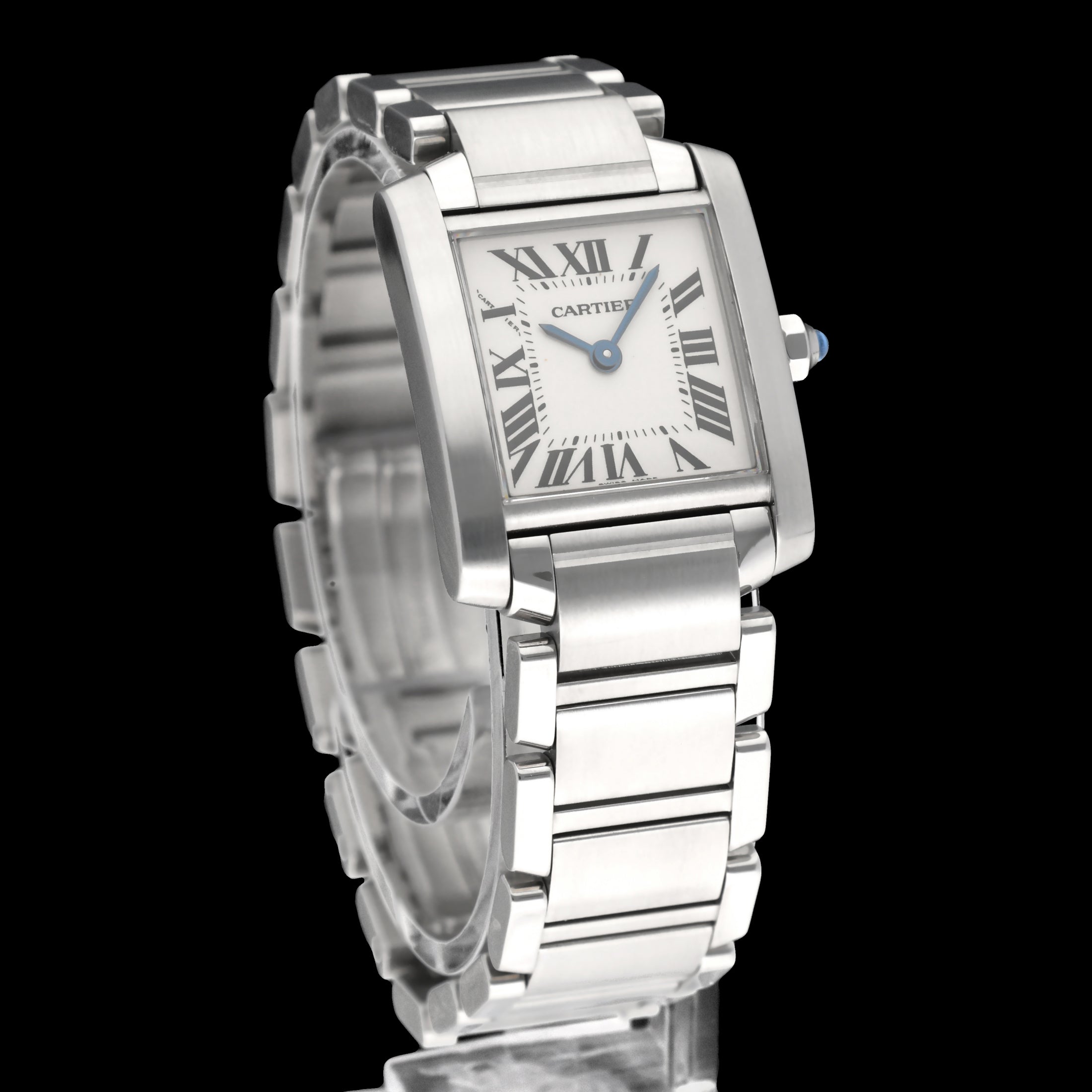 Cartier Tank Française 2384 - Cartier horloge - Cartier kopen - Cartier dames horloge - Trophies Watches
