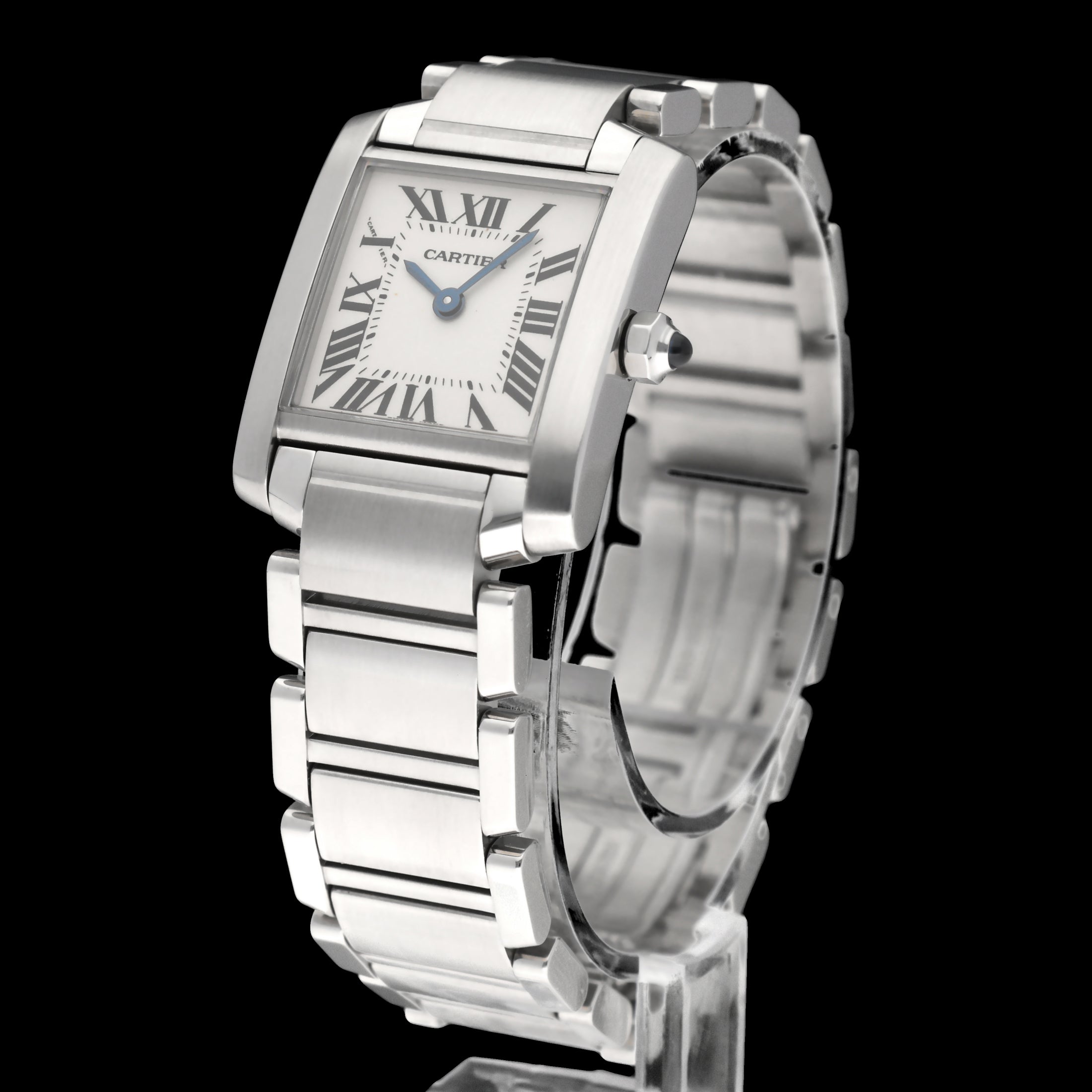 Cartier Tank Française 2384 - Cartier horloge - Cartier kopen - Cartier dames horloge - Trophies Watches