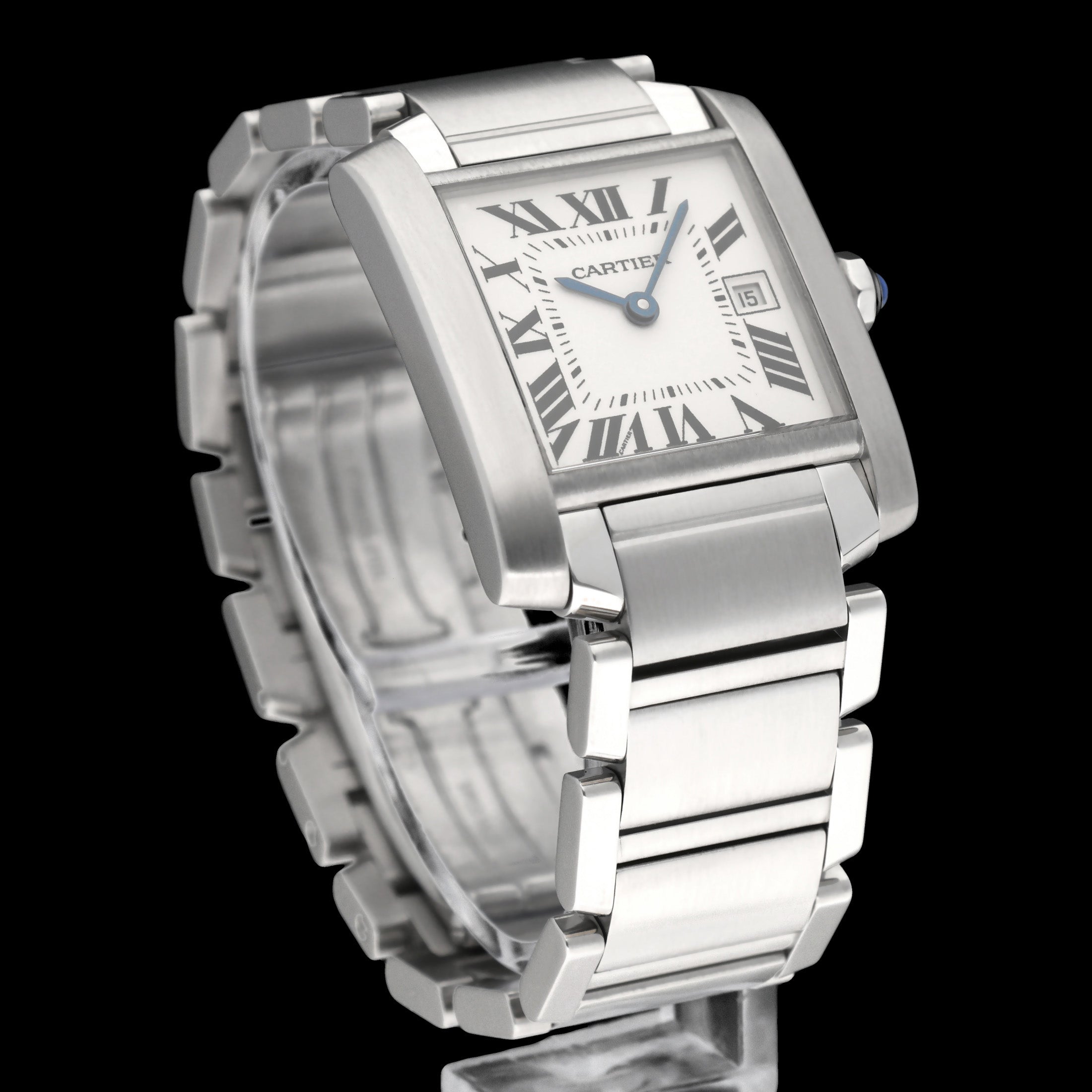Cartier Tank Française 2465 - Cartier horloge - Cartier kopen - Cartier dames horloge - Trophies Watches