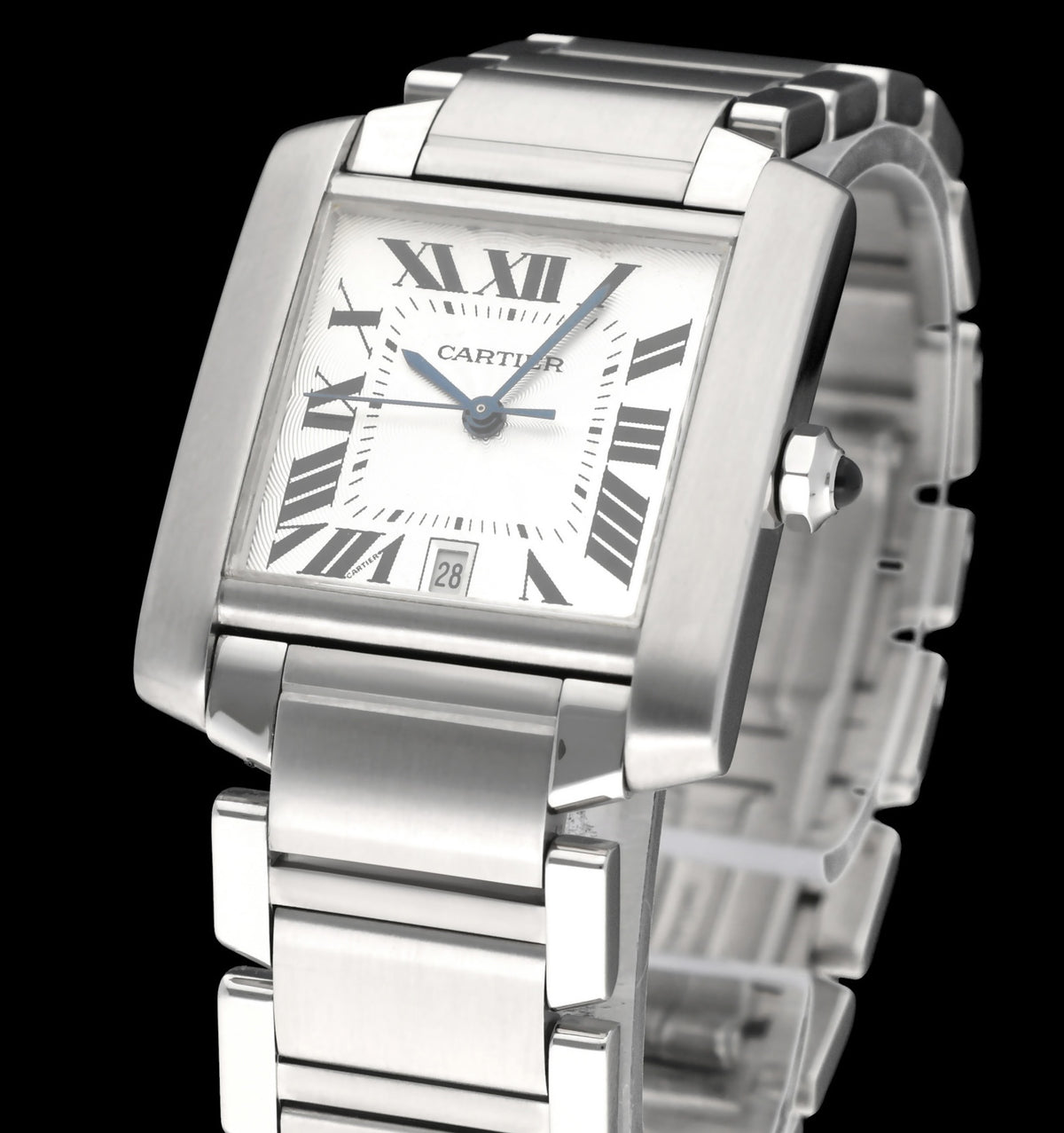 Cartier Tank Française 2302 - Cartier horloge - Cartier kopen - Cartier heren horloge - Trophies Watches