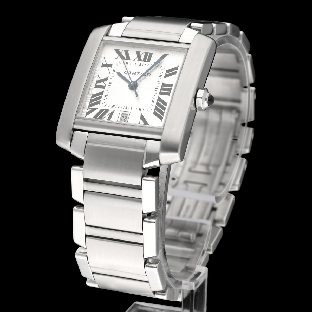 Cartier Tank Française 2302 - Cartier horloge - Cartier kopen - Cartier heren horloge - Trophies Watches