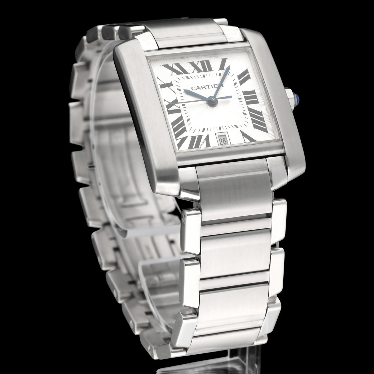 Cartier Tank Française 2302 - Cartier horloge - Cartier kopen - Cartier heren horloge - Trophies Watches
