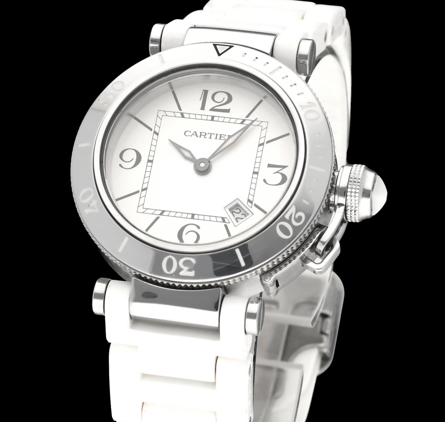 Cartier Pasha 3025 - Cartier horloge - Cartier kopen - Cartier heren horloge - Trophies Watches