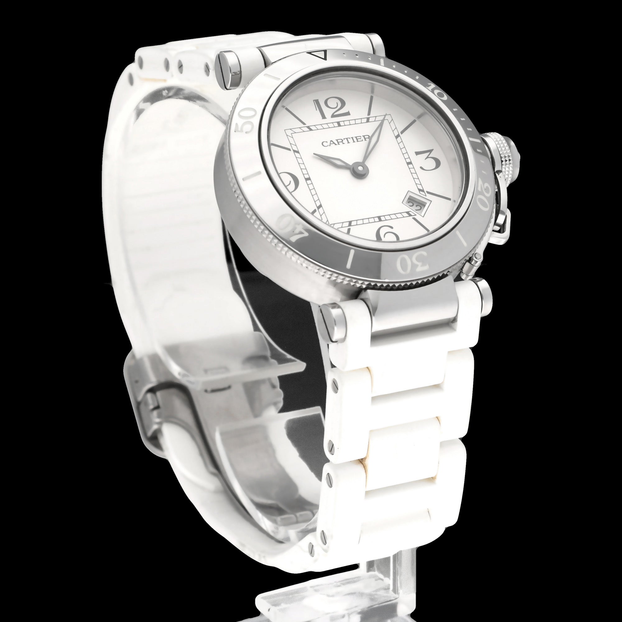 Cartier Pasha 3025 - Cartier horloge - Cartier kopen - Cartier heren horloge - Trophies Watches
