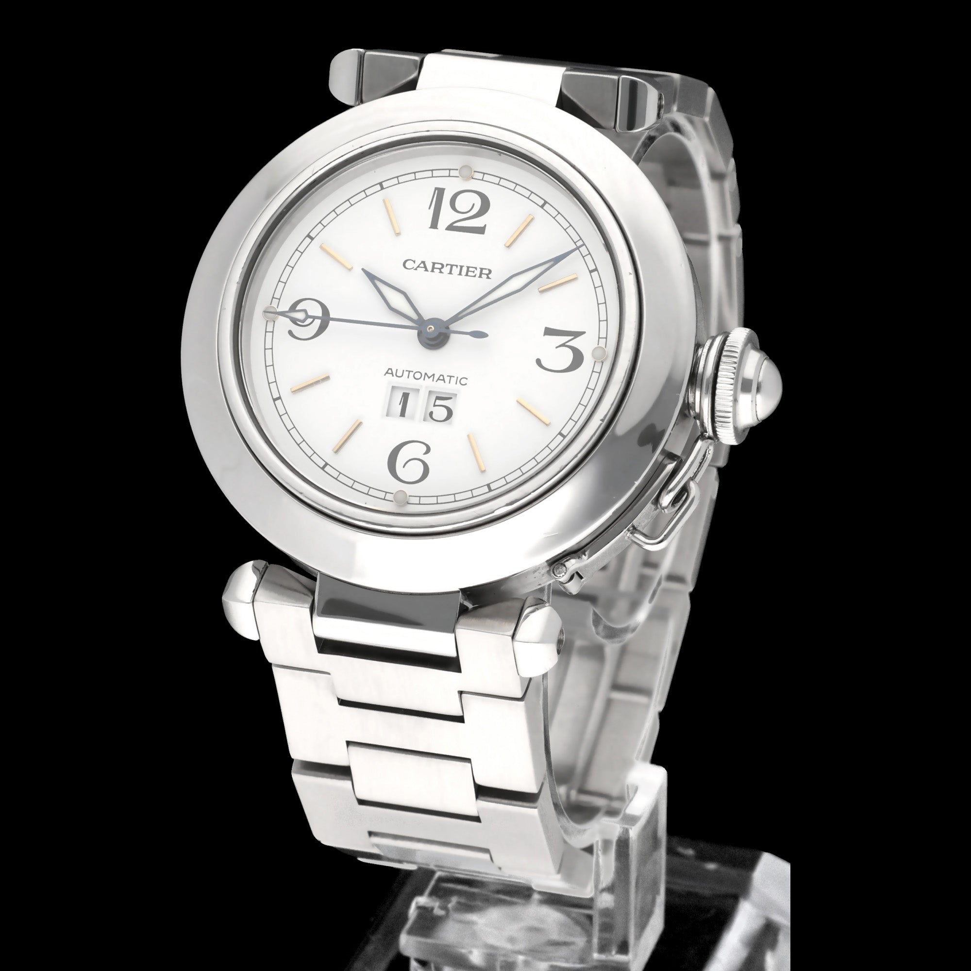 Cartier Pasha 2475 - Cartier horloge - Cartier kopen - Cartier heren horloge - Trophies Watches