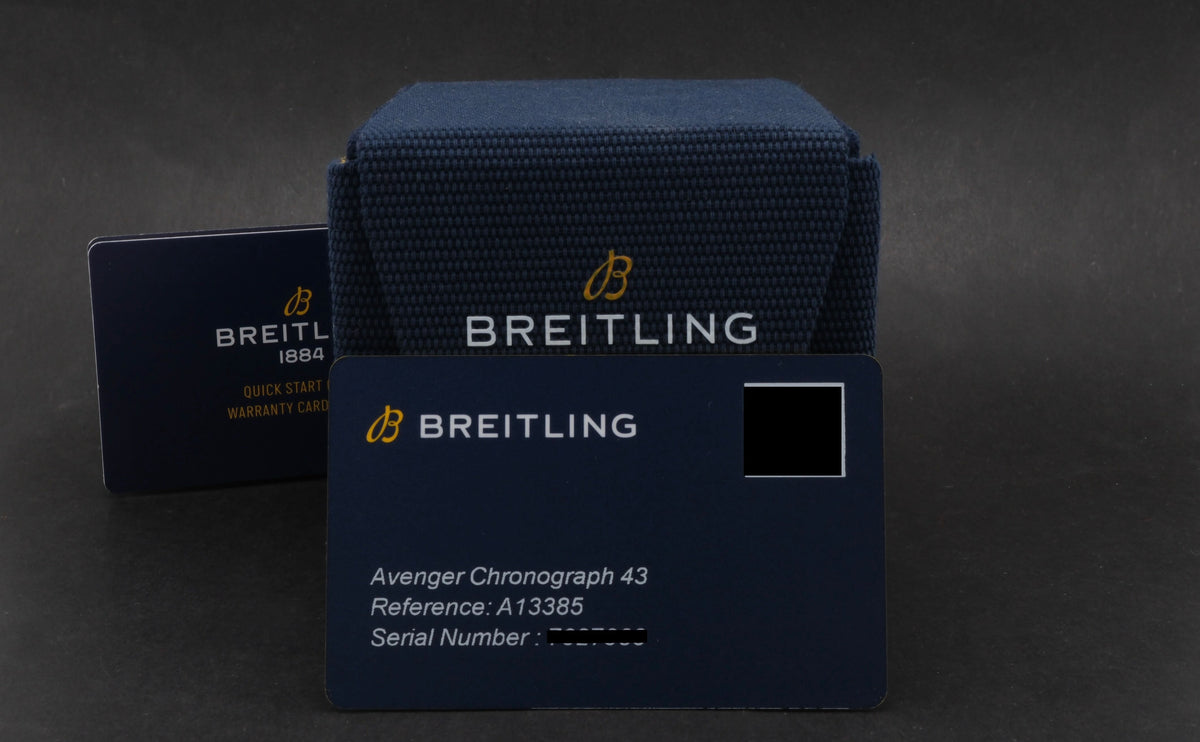 Breitling Super Avenger II A13385 - 2022 - Breitling horloge - Breitling kopen - Breitling heren horloge - Trophies Watches