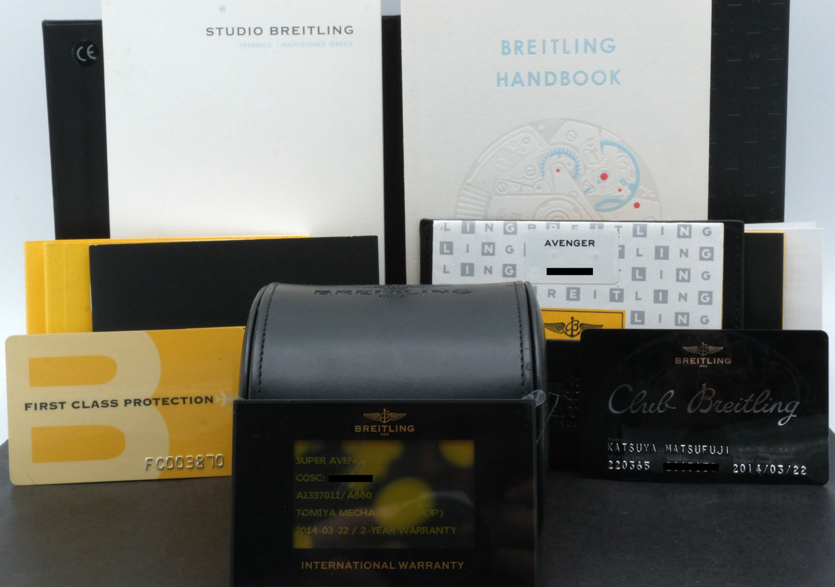 Breitling Super Avenger A13370- 2014 - Breitling horloge - Breitling kopen - Breitling heren horloge - Trophies Watches