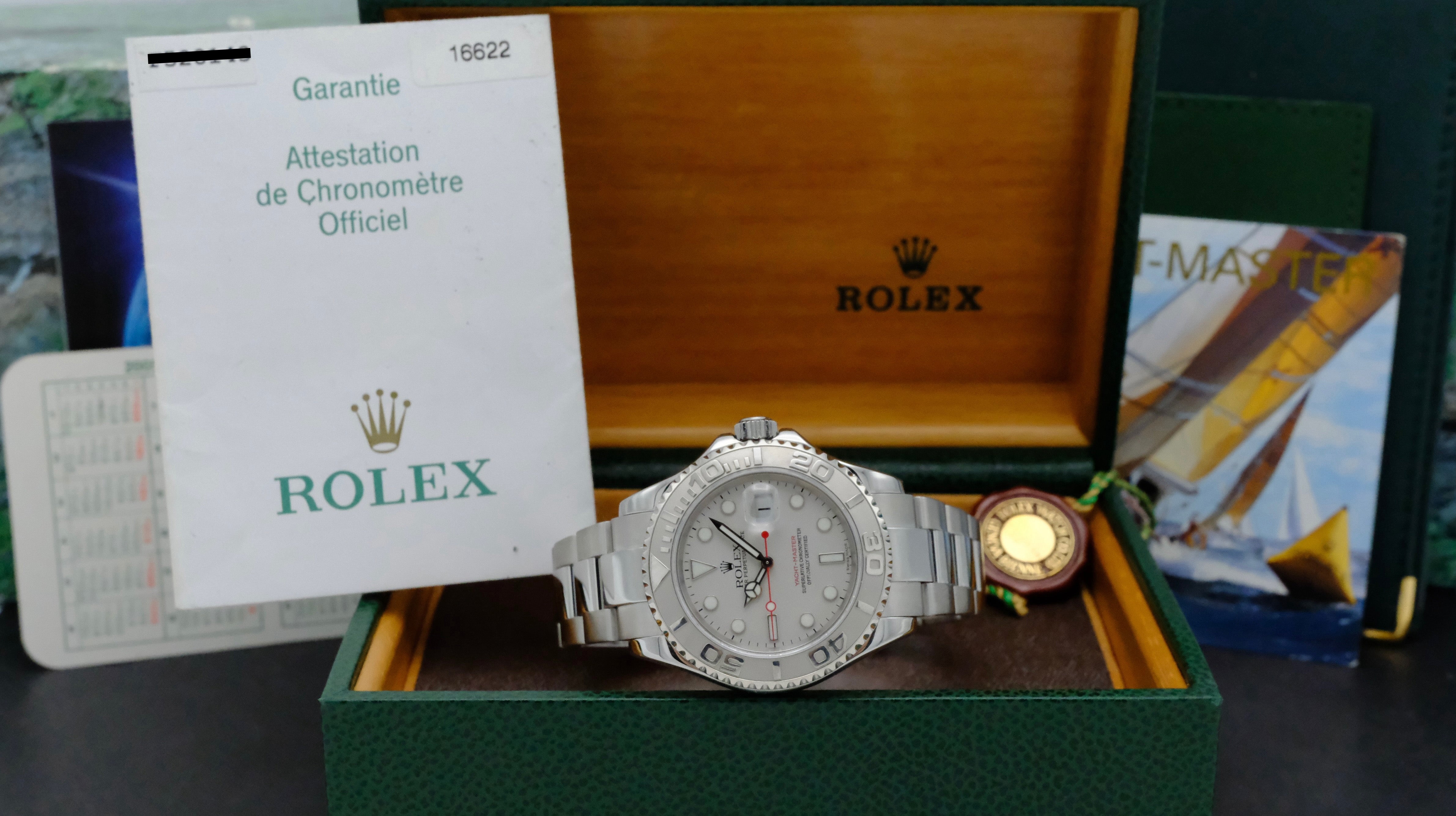 Rolex Yacht-Master 16622 - 2005 - Rolex horloge - Rolex kopen - Rolex heren horloge - Trophies Watches