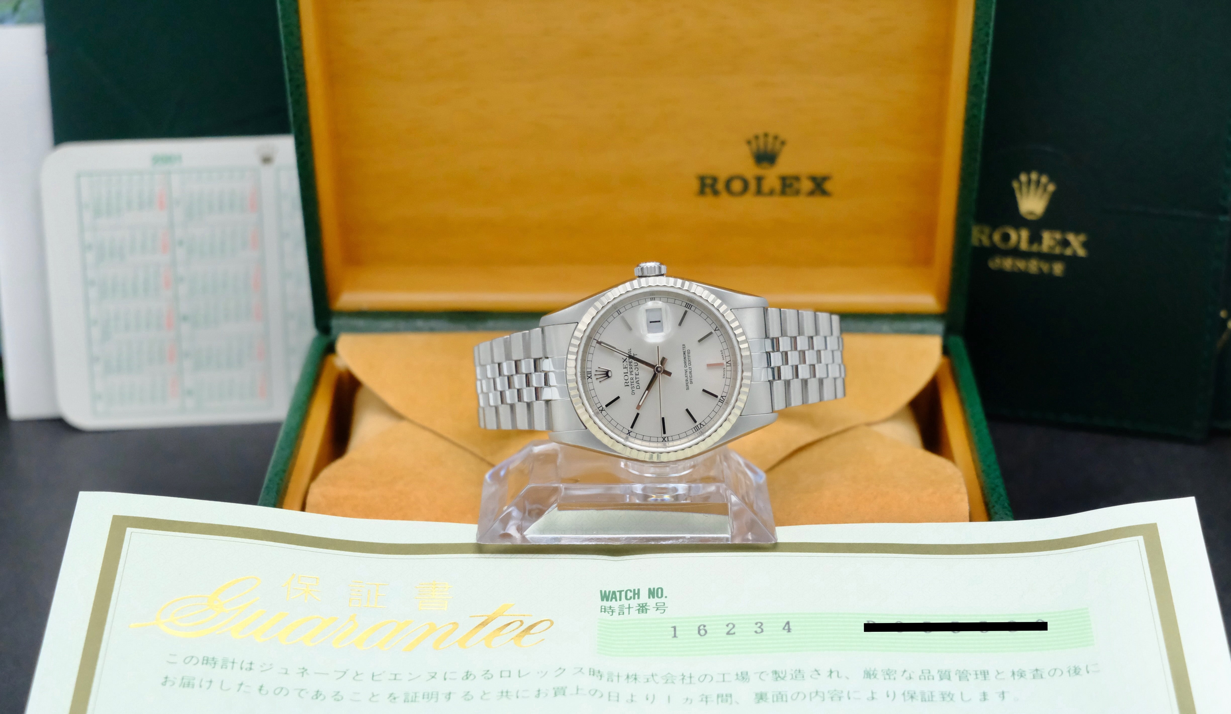 Rolex Datejust 16234 - 2001 - Rolex horloge - Rolex kopen - Rolex heren horloge - Trophies Watches