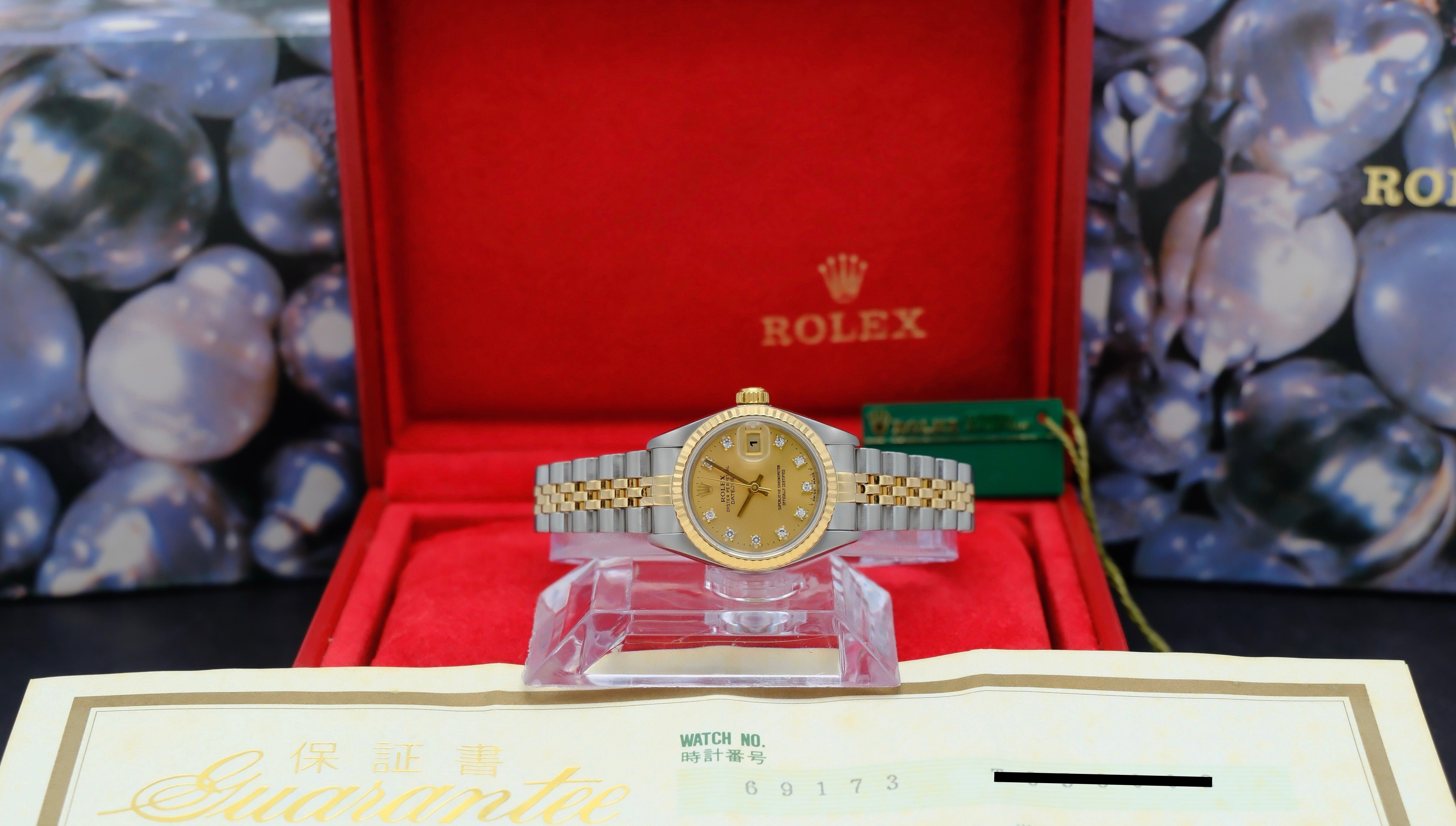 Rolex Lady-Datejust 69173G - 1998 - Rolex horloge - Rolex kopen - Rolex dames horloge - Trophies Watches