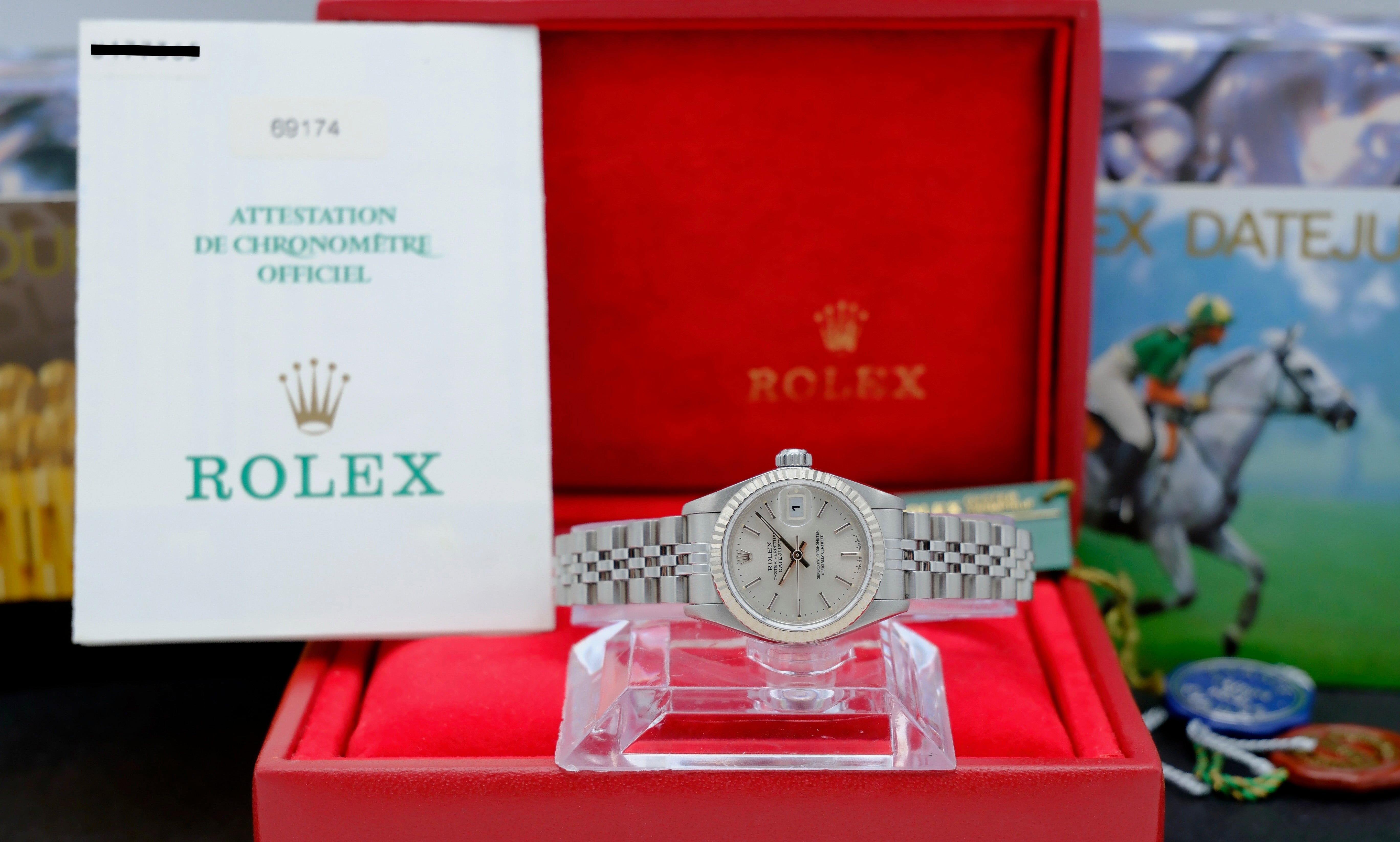 Rolex Oyster Perpetual Lady Datejust 69174G - 1998- Rolex horloge - Rolex kopen - Rolex dames horloge - Trophies Watches