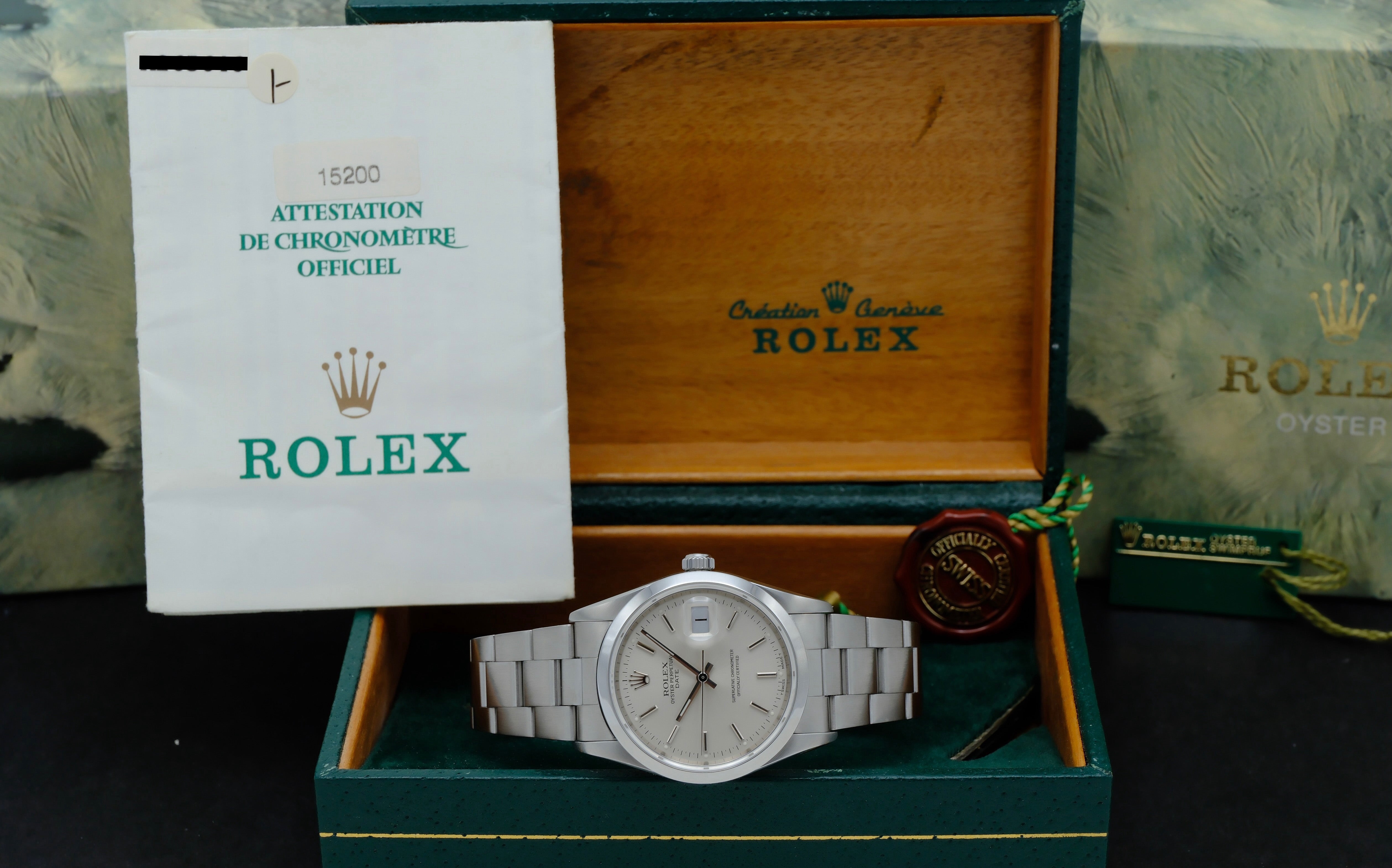 Rolex Oyster Perpetual Date 15200 - 1999 - Rolex horloge - Rolex kopen - Rolex heren horloge - Trophies Watches