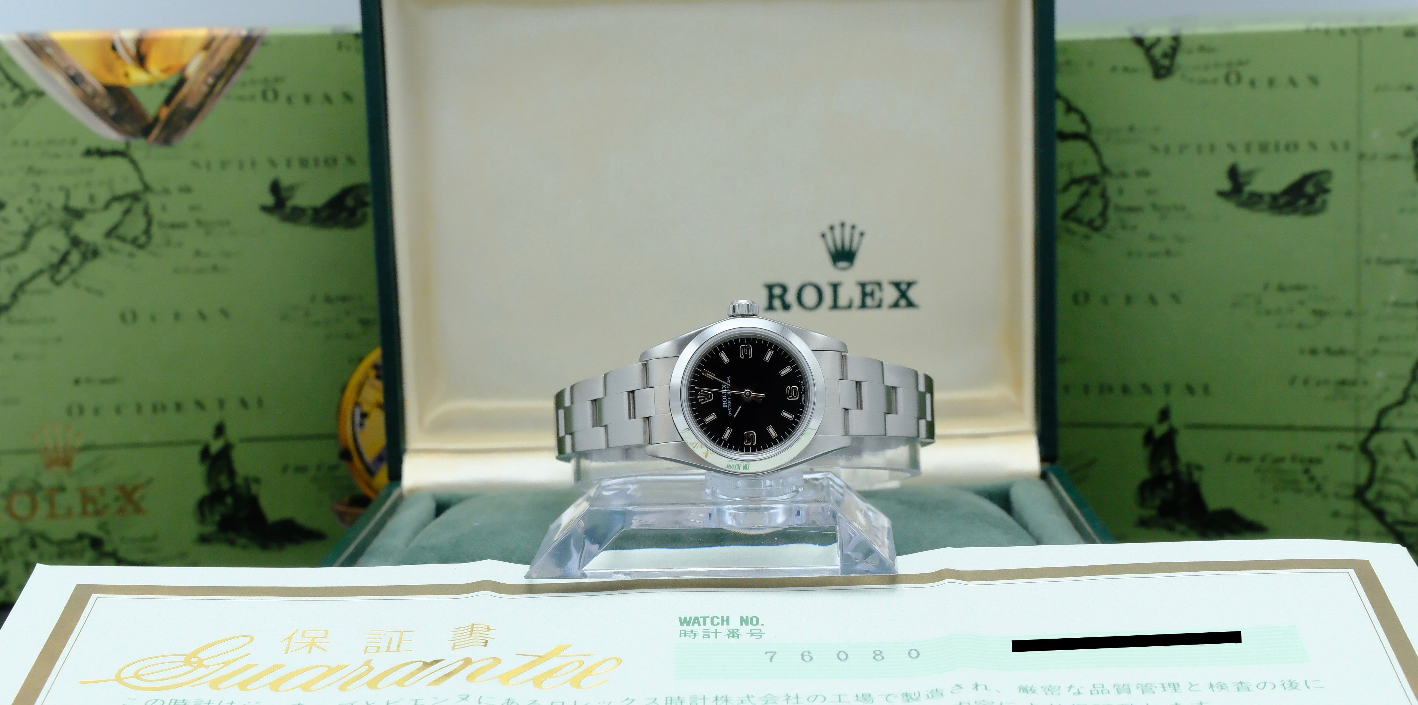 Rolex Oyster Perpetual 76080 - 2000 - Rolex horloge - Rolex kopen - Rolex dames horloge - Trophies Watches