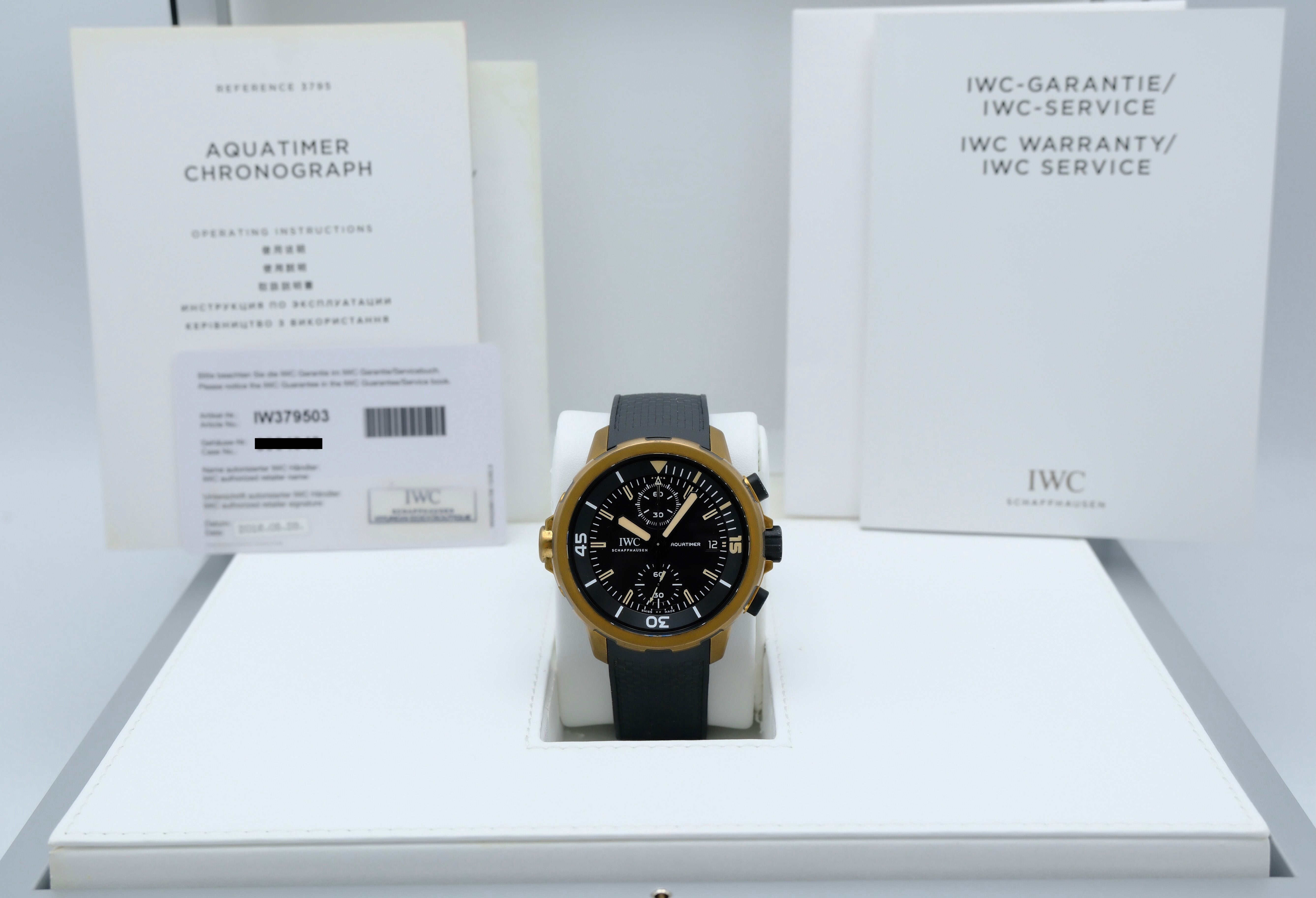 IWC Aquatimer Chronograph IW379503 - 2016 - IWC horloge - IWC kopen - IWC heren horloge - Trophies Watches