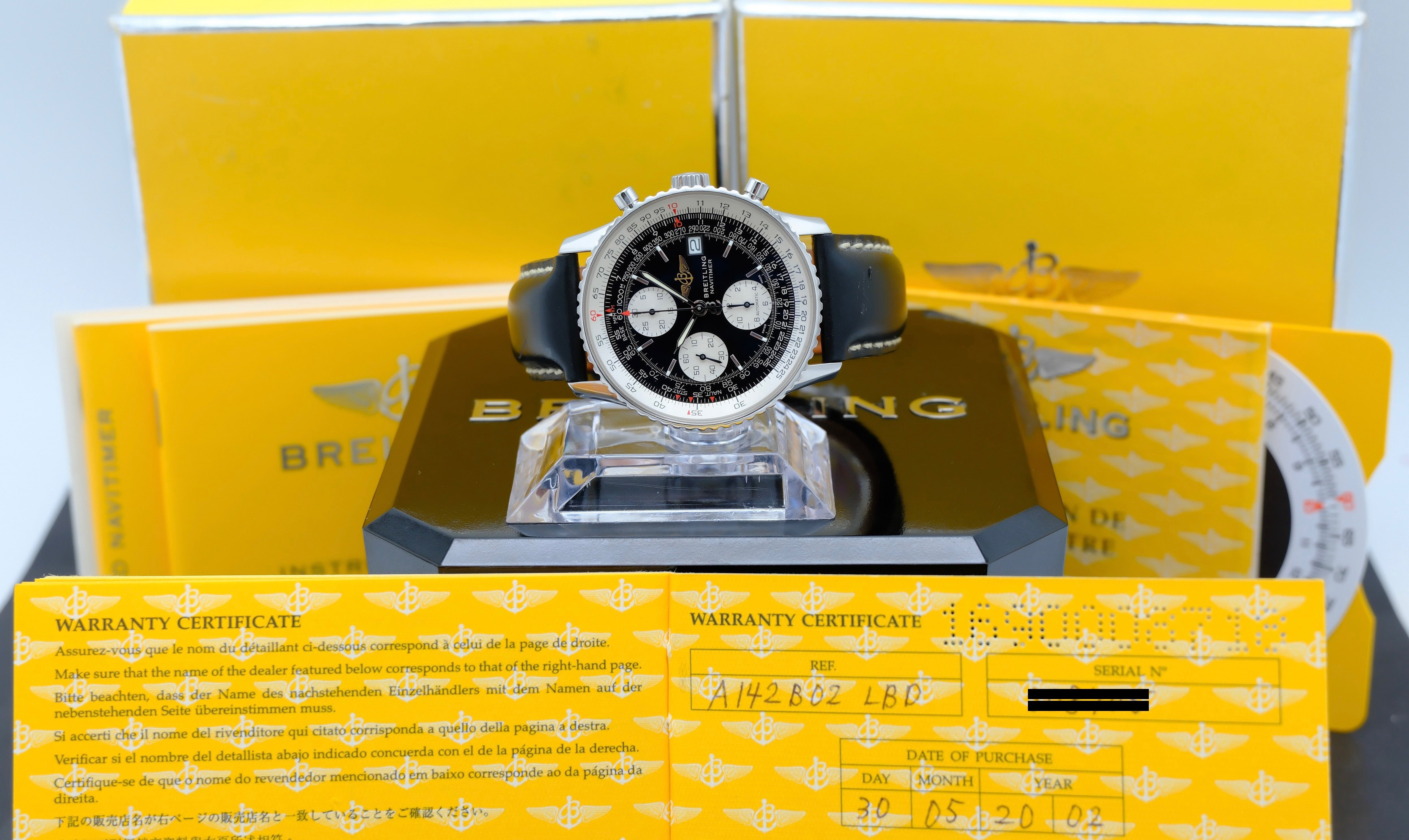 Breitling Old Navitimer A13322 - 2002 - Breitling horloge - Breitling kopen - Breitling heren horloge - Trophies Watches