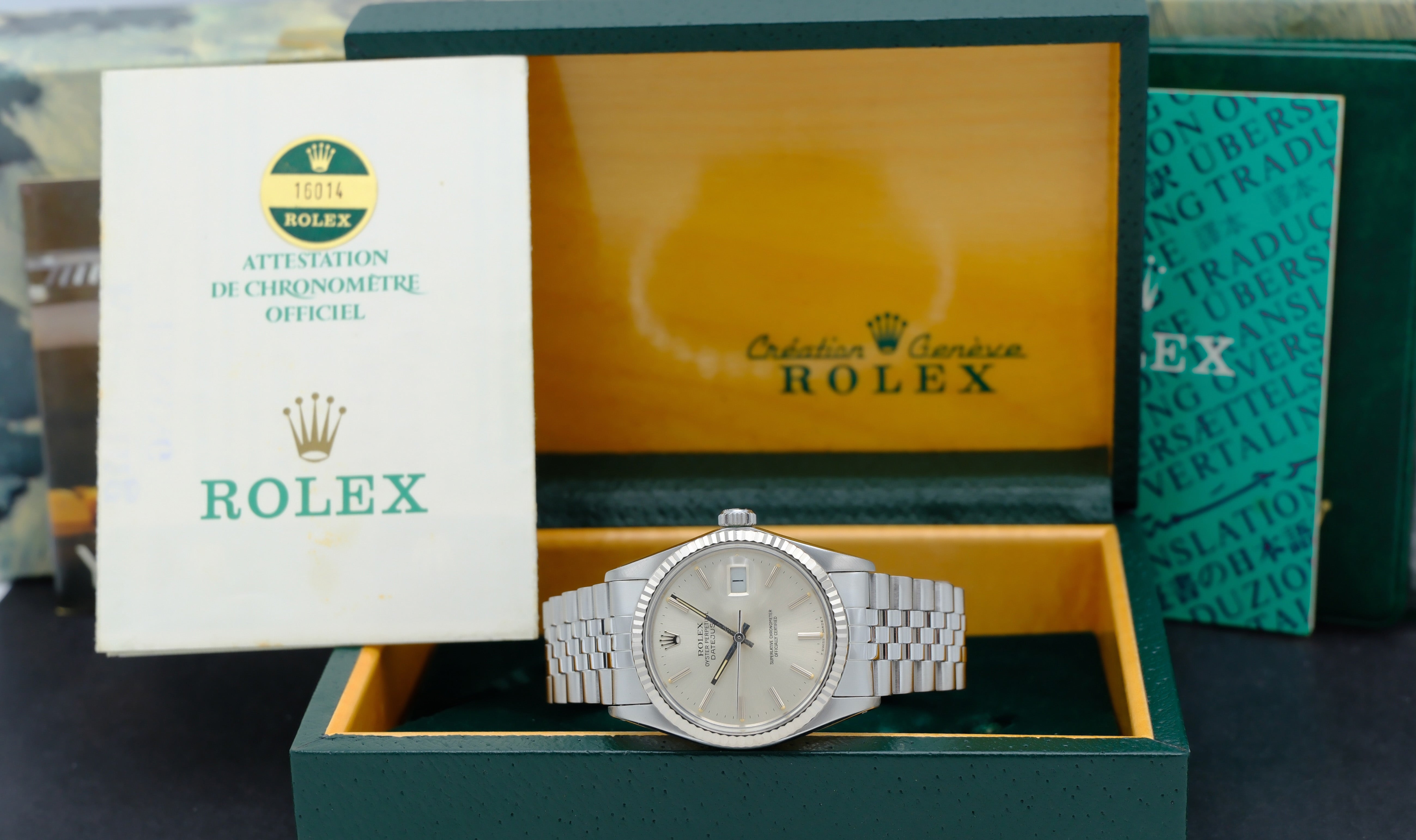Rolex Datejust 16014 - 1987 - Rolex horloge - Rolex kopen - Rolex heren horloge - Trophies Watches
