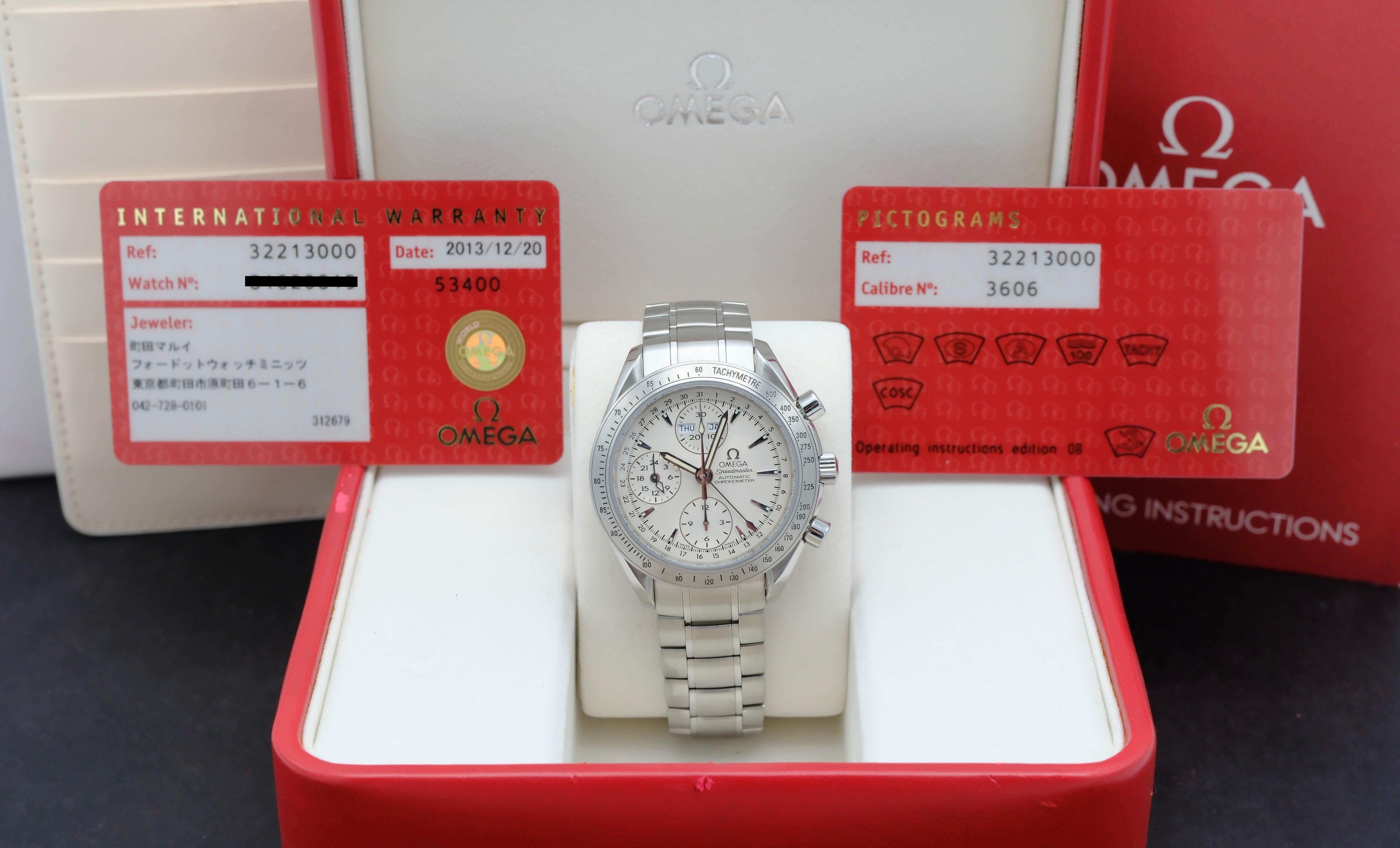 Omega Speedmaster Day Date 3221.30 - 2013 - Omega horloge - Omega kopen - Omega heren horloge - Trophies Watches