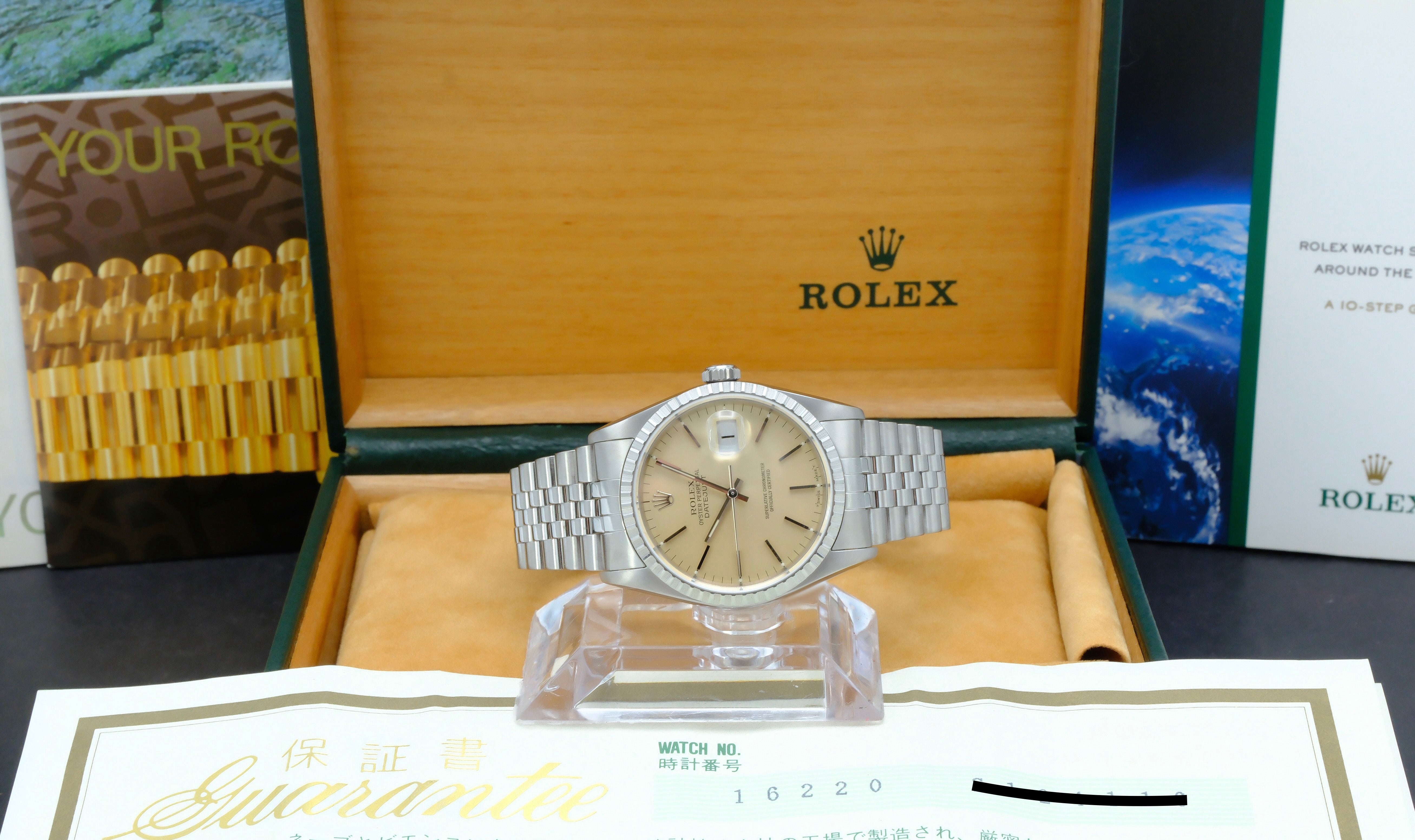 Rolex Datejust 16220 - 1995 - Rolex horloge - Rolex kopen - Rolex heren horloge - Trophies Watches