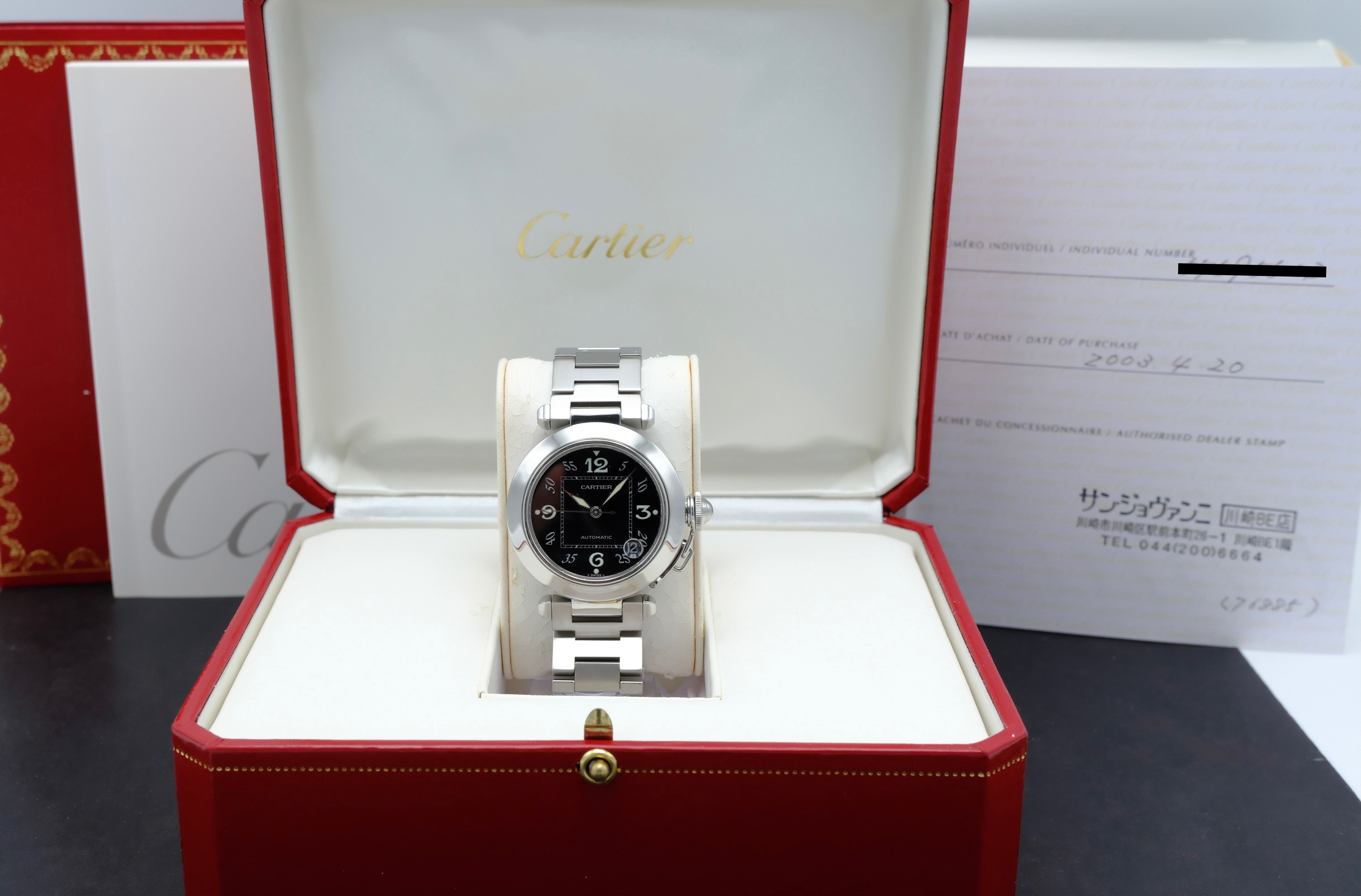 Cartier Pasha 2324 - Cartier horloge - Cartier kopen - Cartier heren horloge - Trophies Watches