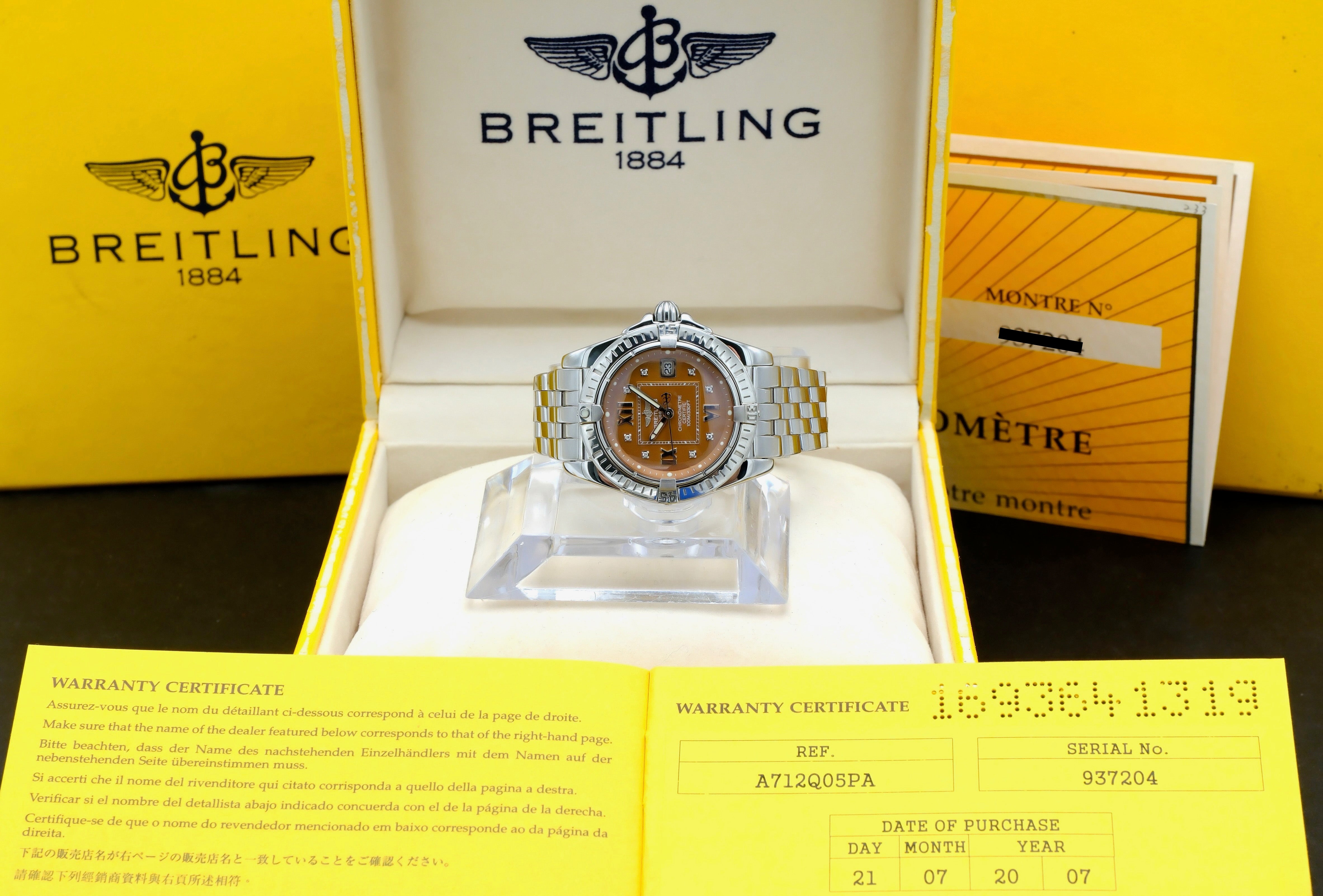 Breitling Cockpit Lady A71356 - 2007 - Breitling horloge - Breitling kopen - Breitling dames horloge - Trophies Watches