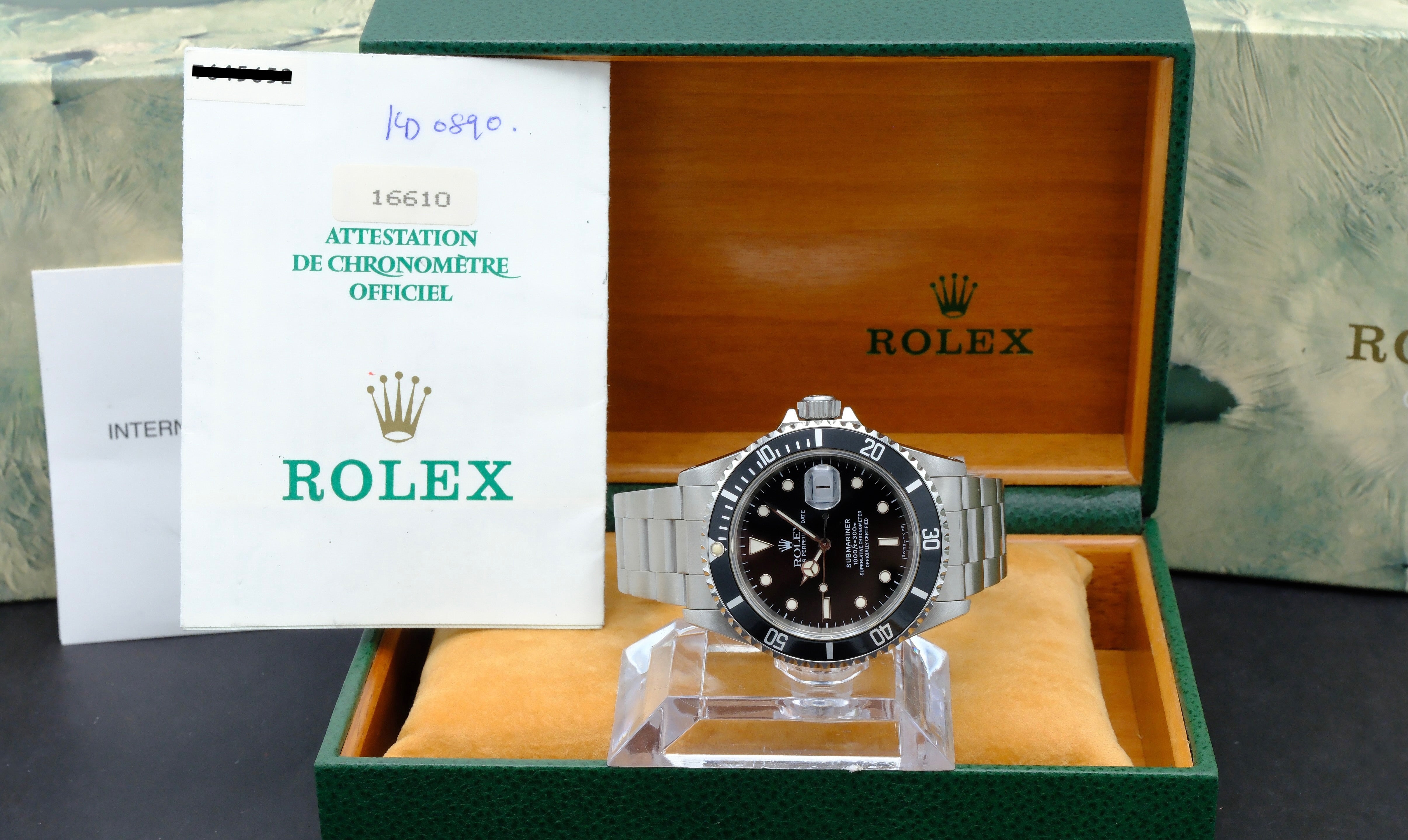 Rolex Submariner 16610 - 1997 - Rolex horloge - Rolex kopen - Rolex heren horloge - Trophies Watches