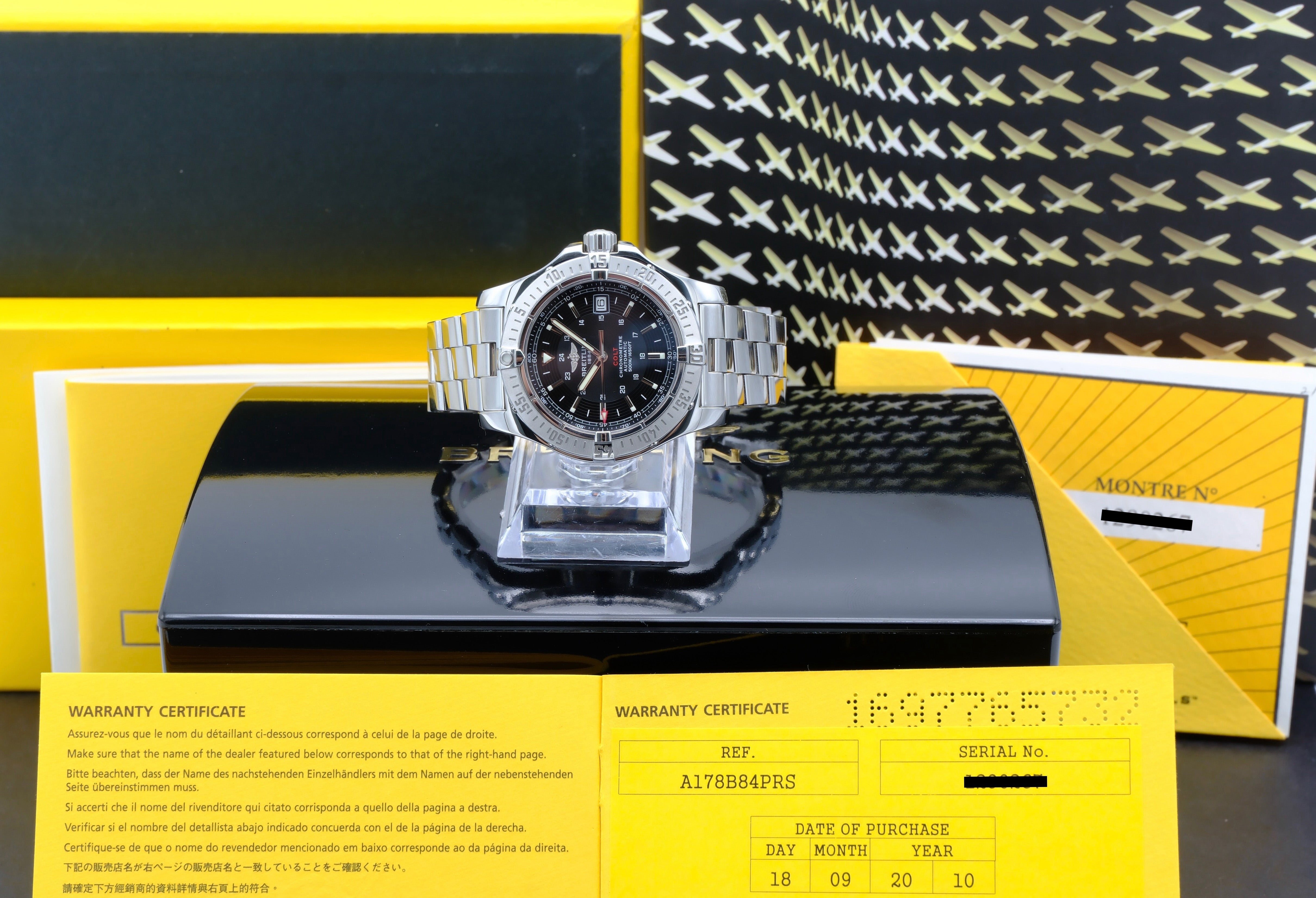 Breitling Colt A17380 - 2010 - Breitling horloge - Breitling kopen - Breitling heren horloge - Trophies Watches
