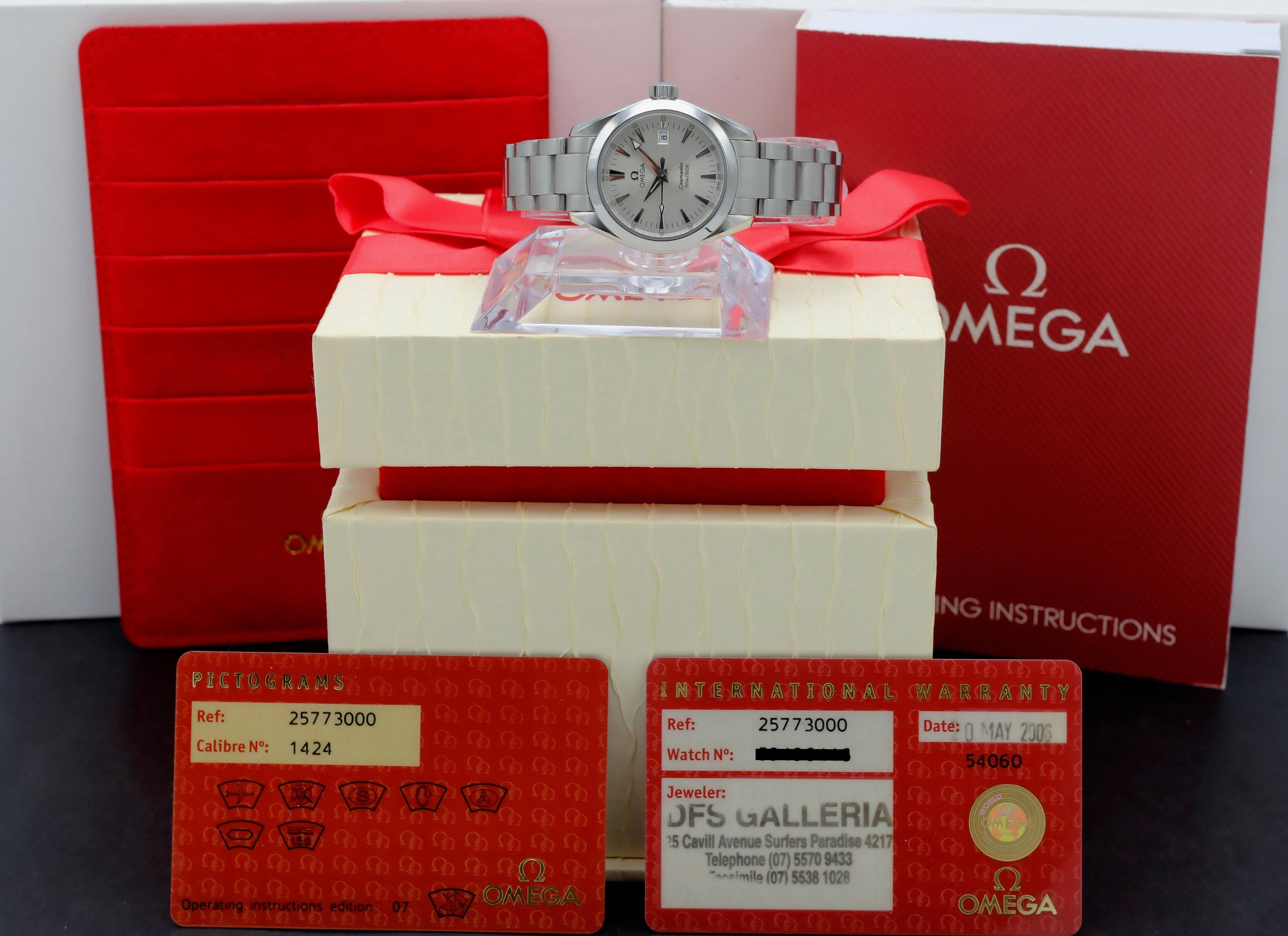 Omega Seamaster Aqua Terra 2577.30 - 1998 - Omega horloge - Omega kopen - Omega dames horloge - Trophies Watches