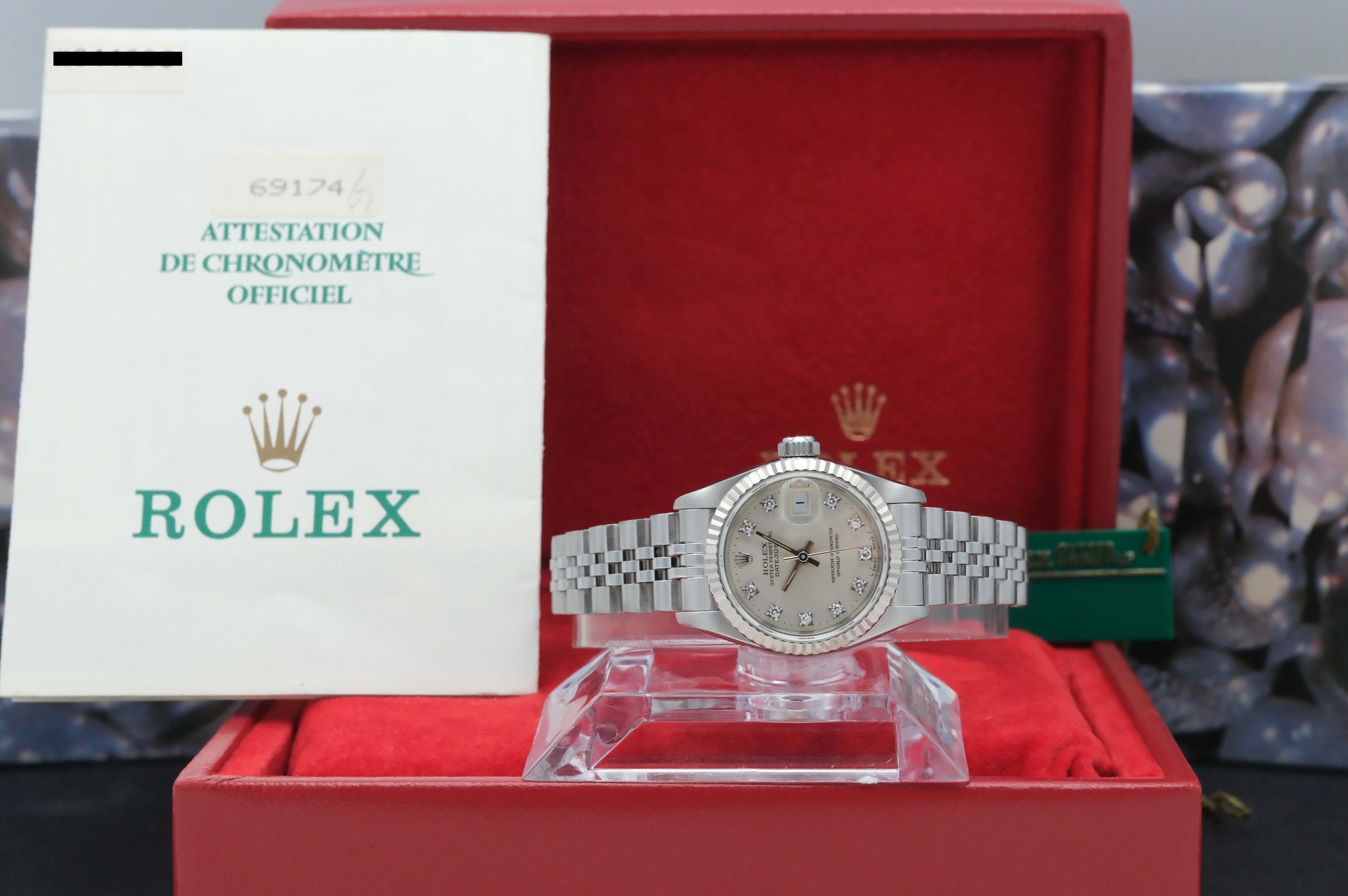 Rolex Oyster Perpetual Lady Datejust 69174G - 1993 - Rolex horloge - Rolex kopen - Rolex dames horloge - Trophies Watches