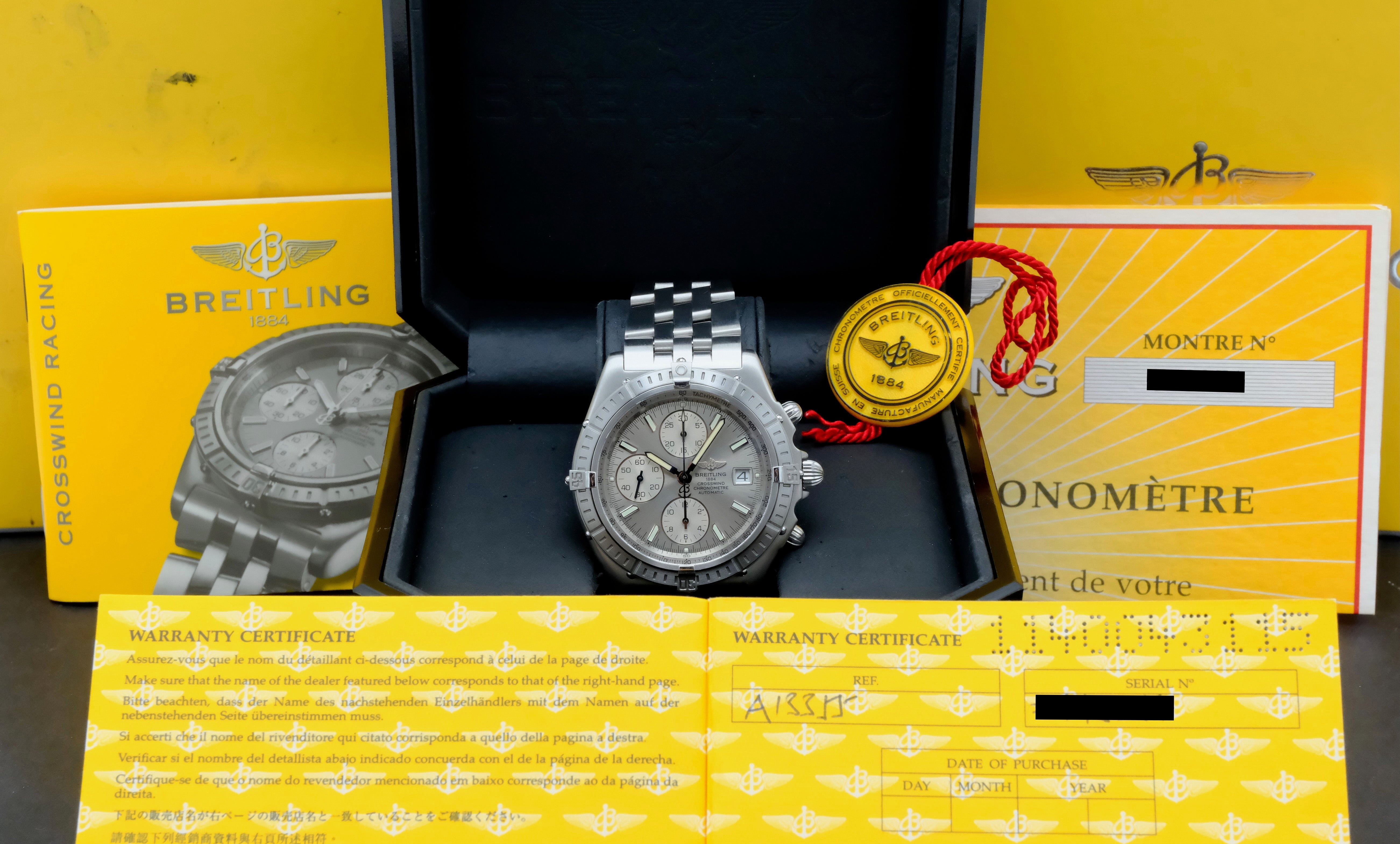 Breitling Chronomat A13355 - 2002 - Breitling horloge - Breitling kopen - Breitling heren horloge - Trophies Watches