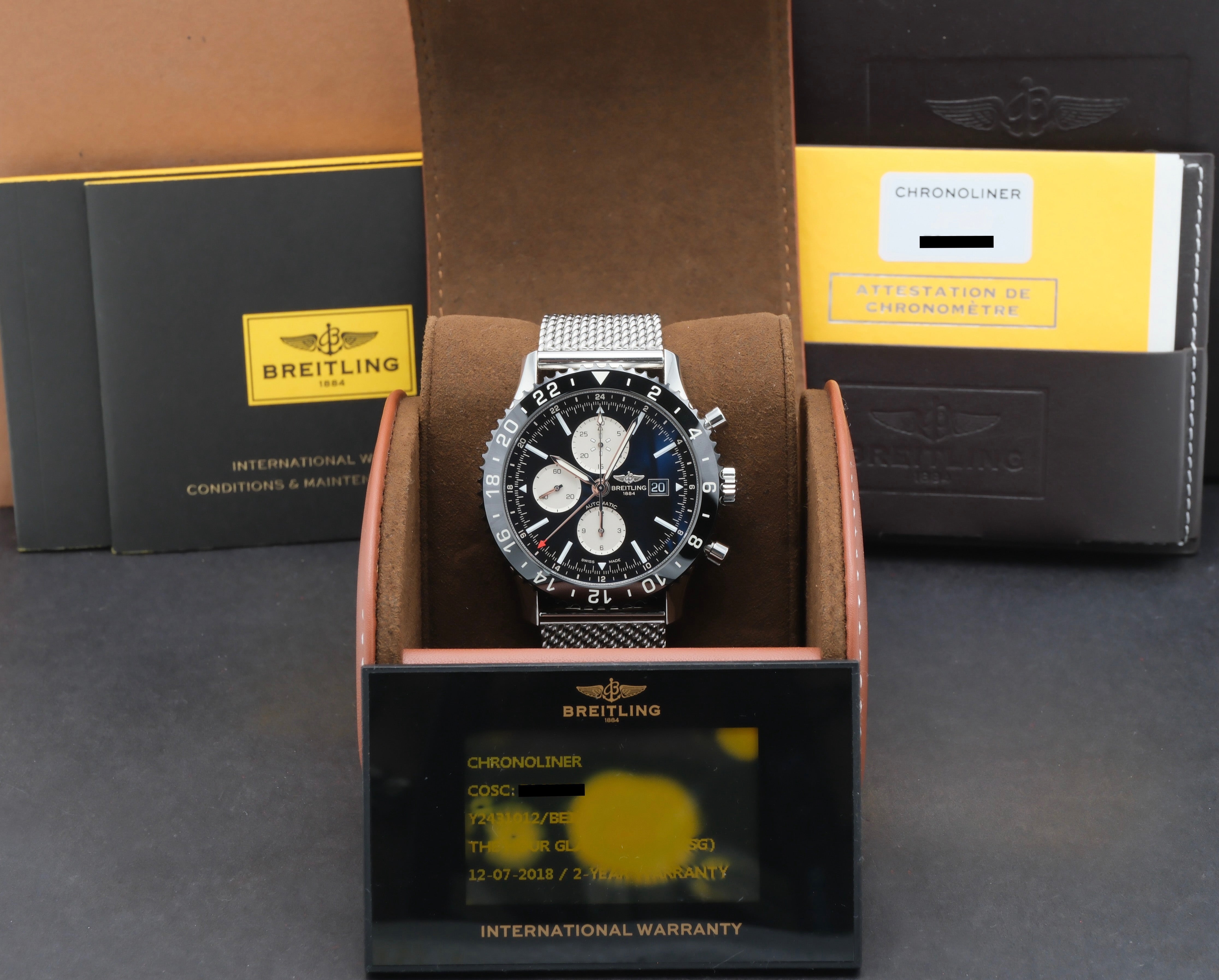 Breitling Chronoliner Y24310 - 2018 - Breitling horloge - Breitling kopen - Breitling heren horloge - Trophies Watches