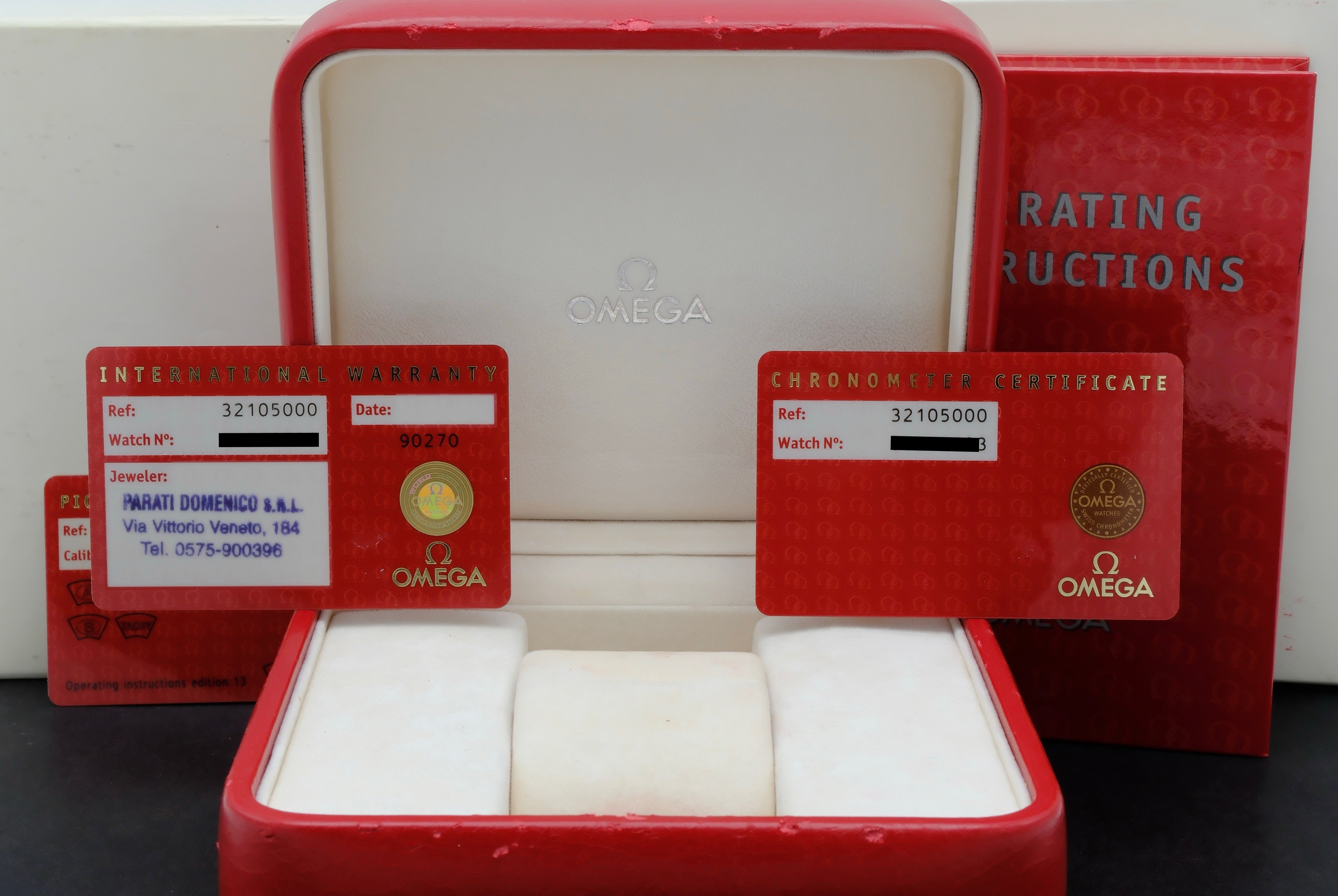 Omega Speedmaster Date 3210.50, Box & Papers, 2008