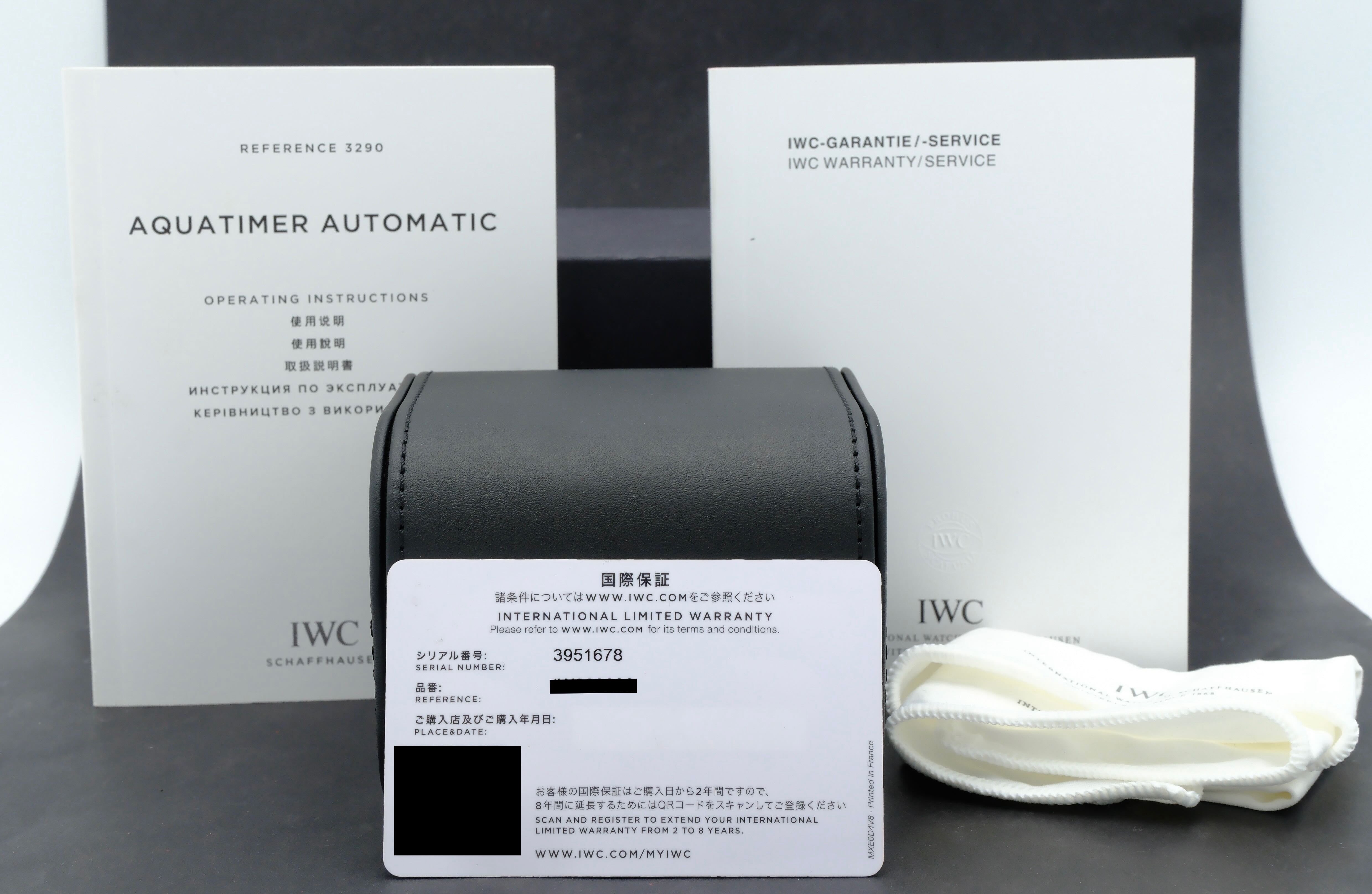 IWC Aquatimer Automatic IW329002 - 2015 - IWC horloge - IWC kopen - IWC heren horloge - Trophies Watches