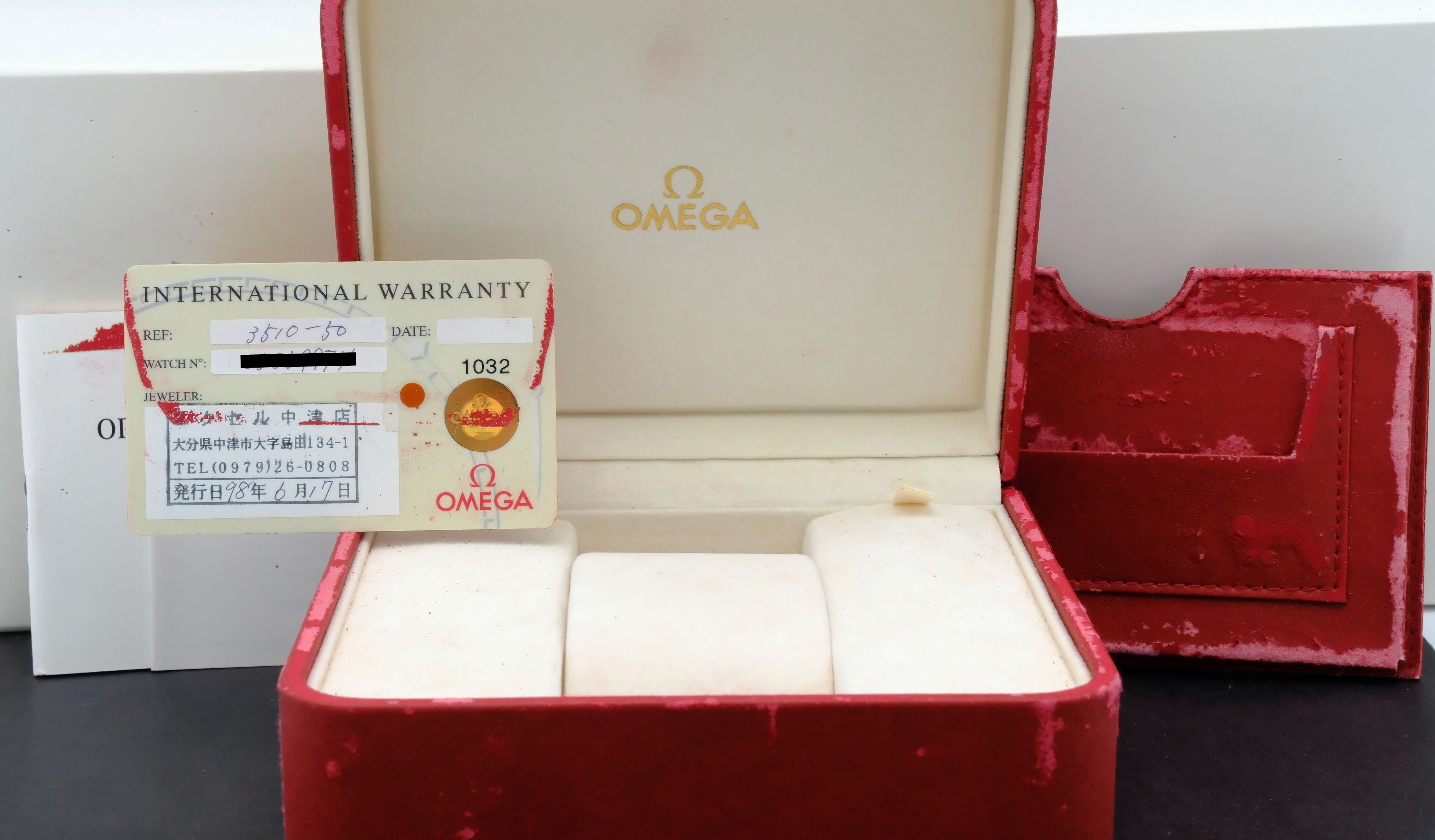 Omega Speedmaster Reduced 3510.50.00 - 1995 - Omega horloge - Omega kopen - Omega heren horloge - Trophies Watches