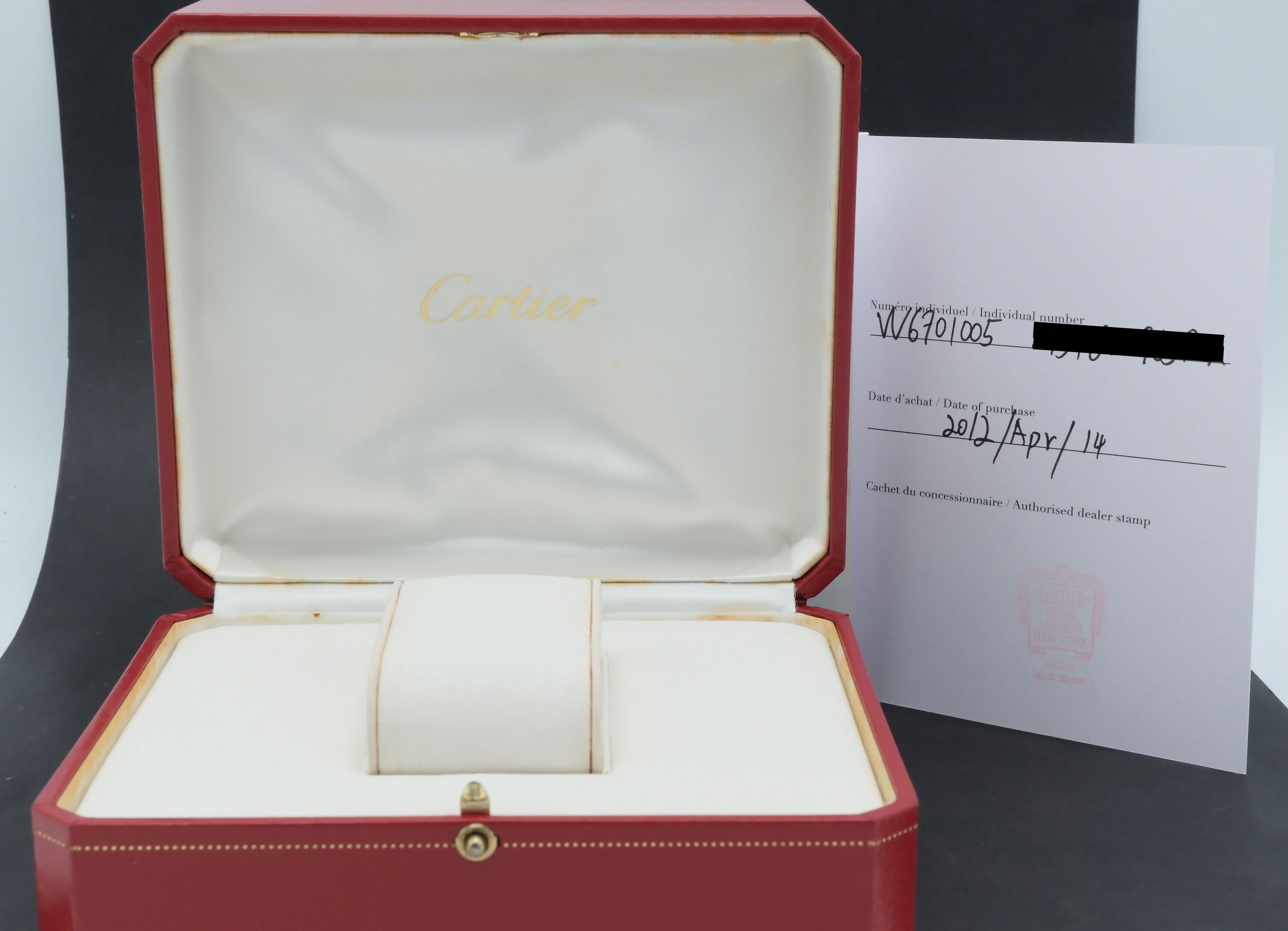 Cartier Ronde Solo de Cartier W6701005 - Cartier horloge - Cartier kopen - Cartier heren horloge - Trophies Watches