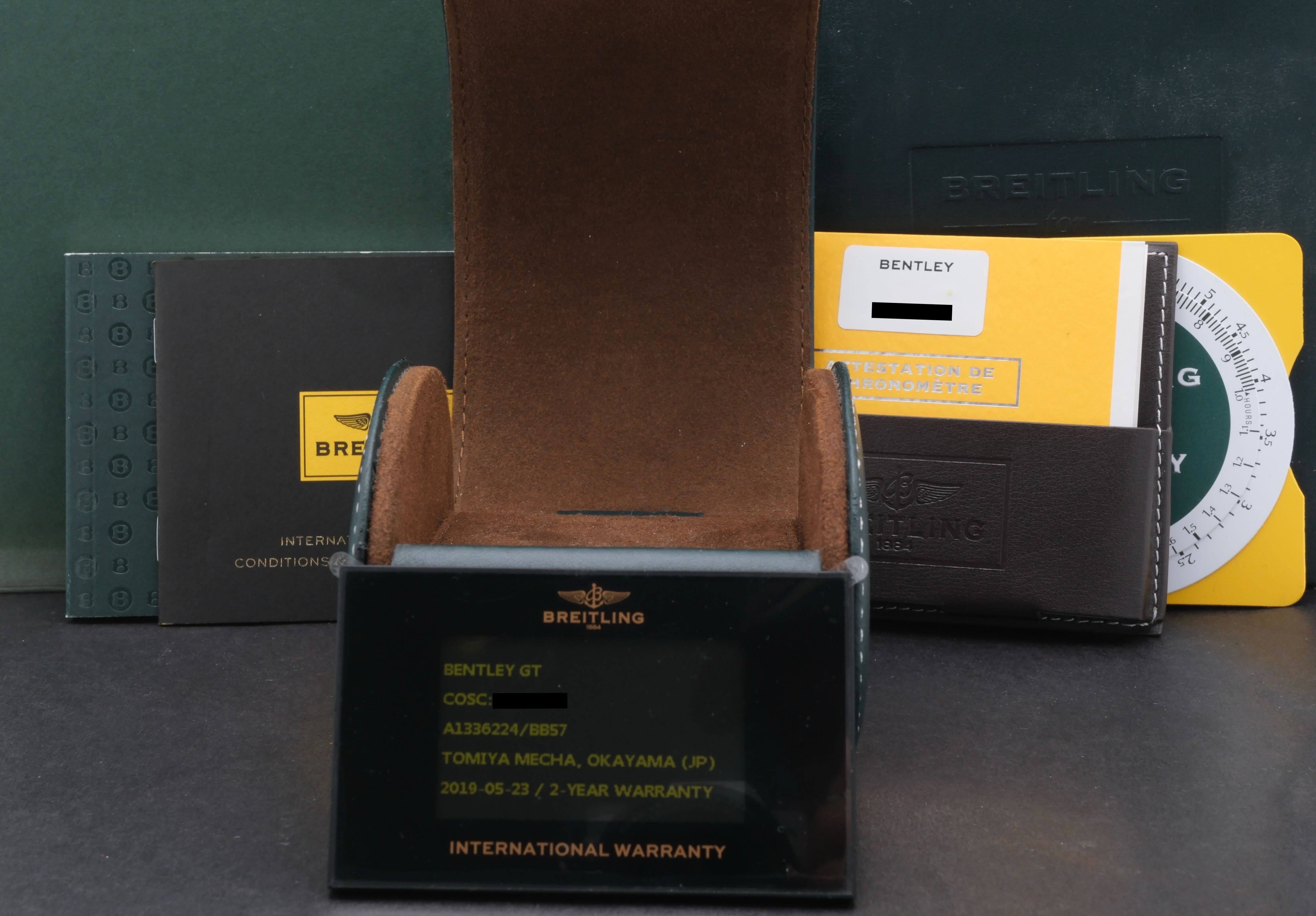 Breitling Bentley GT A13362 - 2019 - Breitling horloge - Breitling kopen - Breitling heren horloge - Trophies Watches