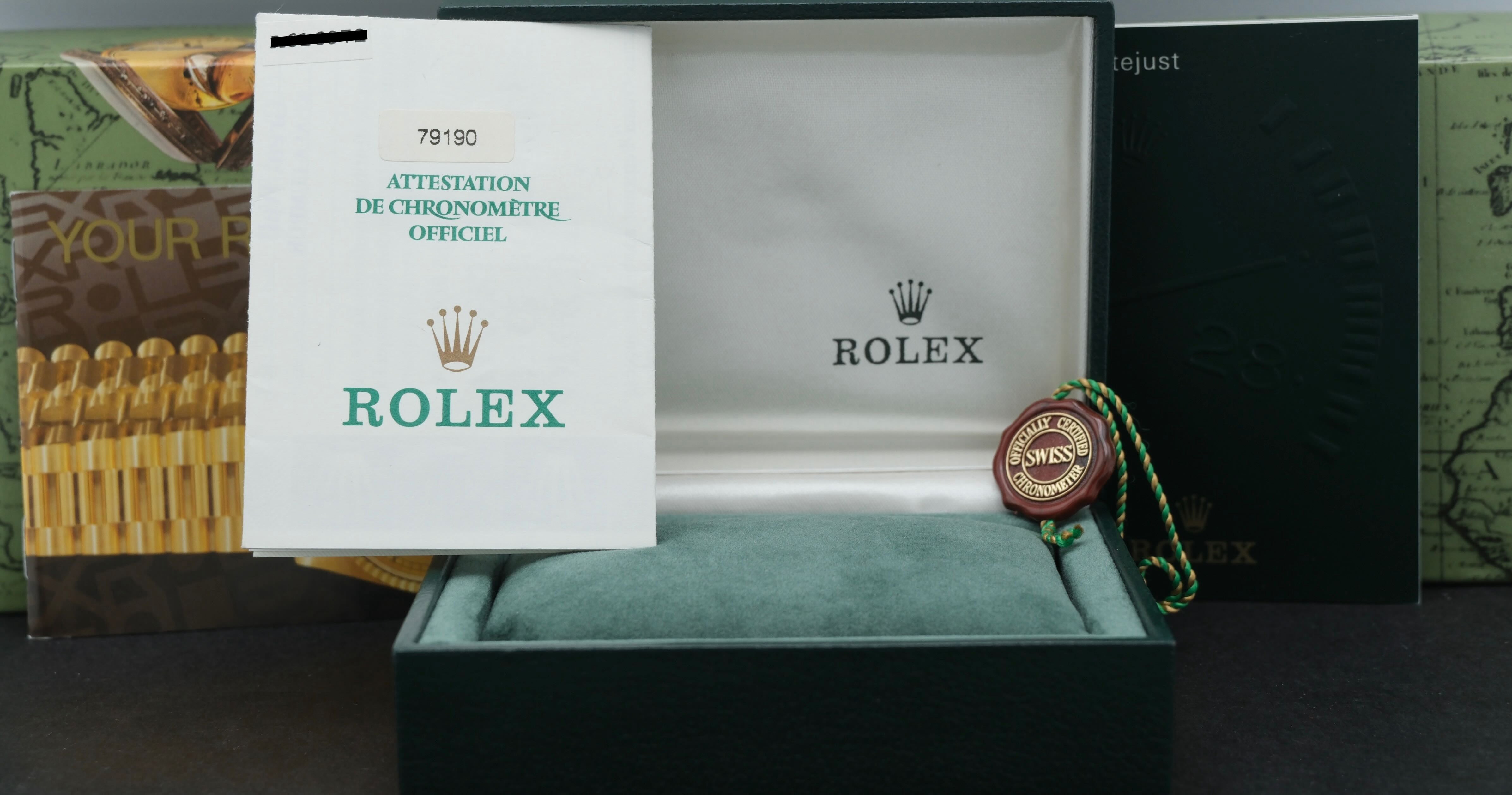 Rolex Oyster Perpetual Lady Date 79190 - 2000 - Rolex horloge - Rolex kopen - Rolex dames horloge - Trophies Watches