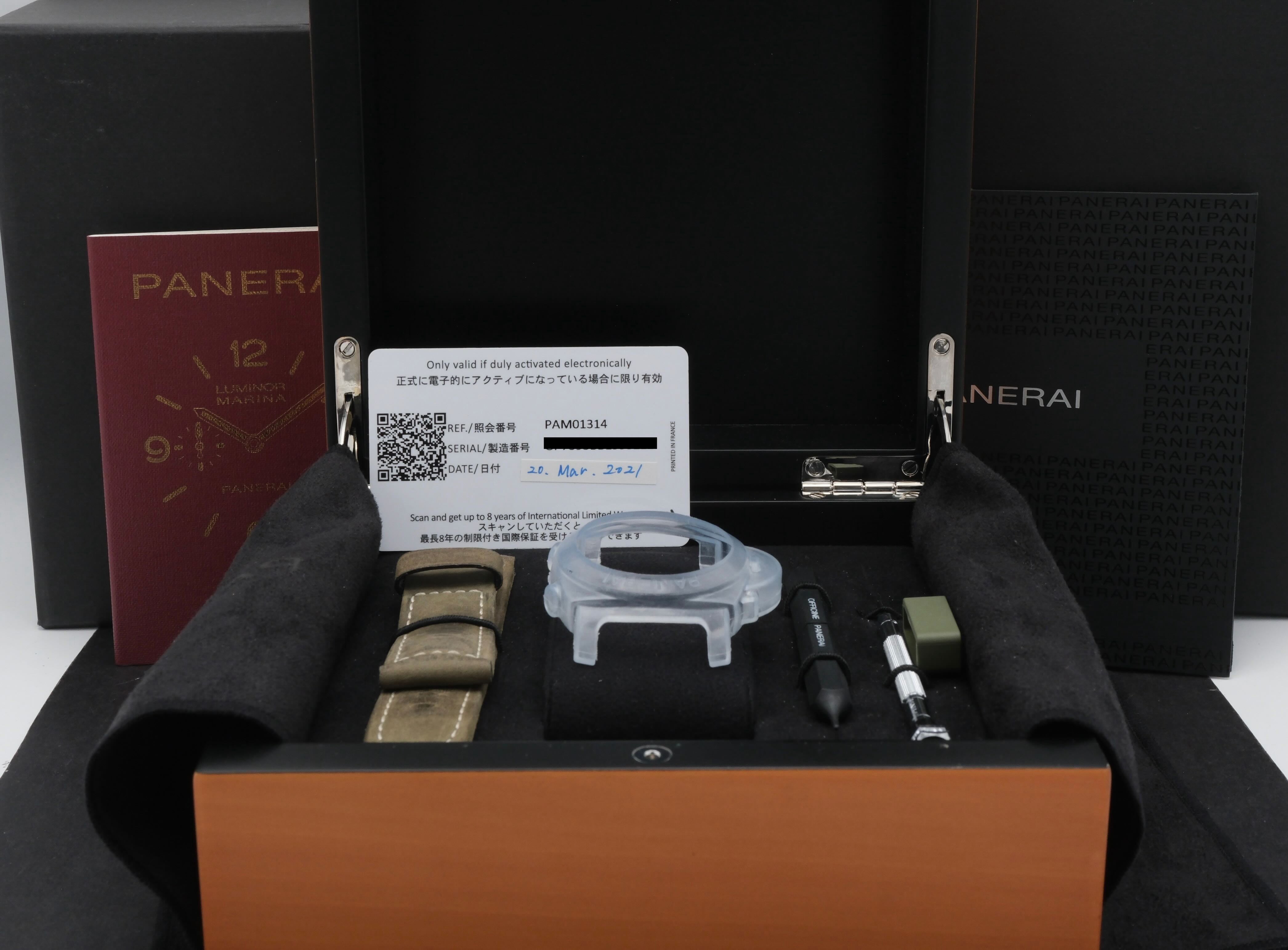 Panerai Luminor Marina - 2021 - Panerai horloges - Panerai kopen - Panerai heren horloge - Trophies Watches