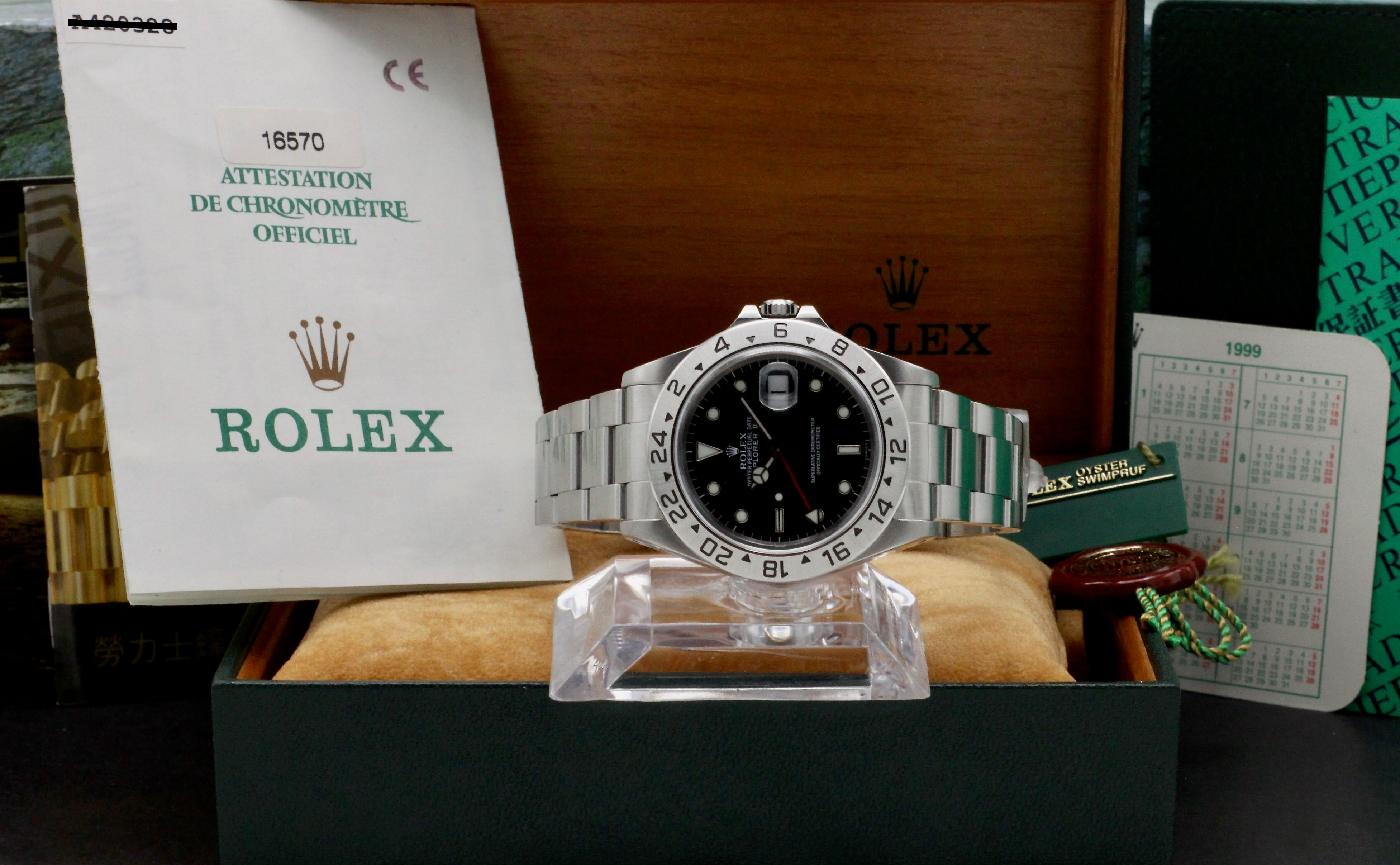 Rolex Explorer 16570 - 1999 - Rolex horloge - Rolex kopen - Rolex heren horloge - Trophies Watches