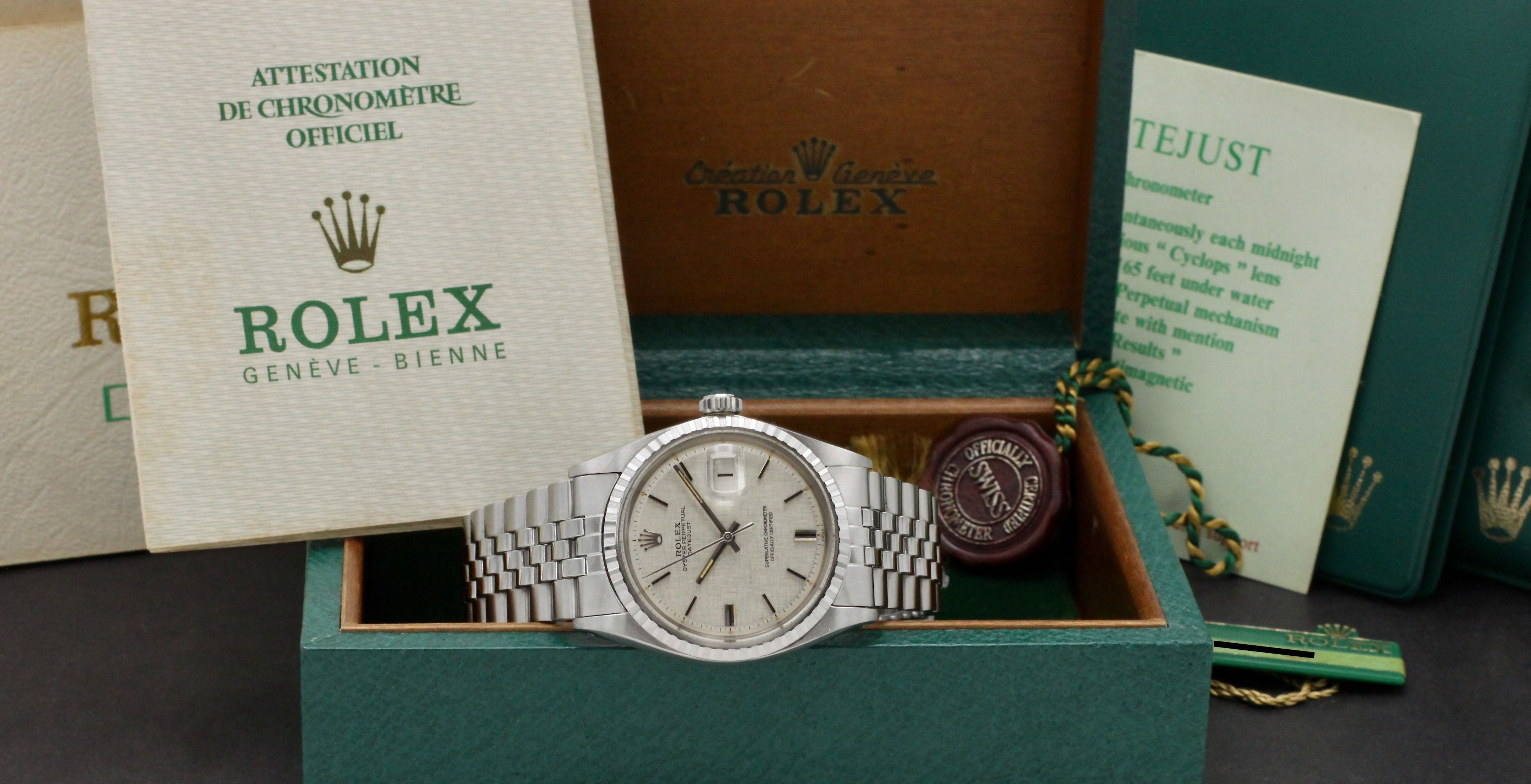 Rolex Datejust 1603 - 1971 - Rolex horloge - Rolex kopen - Rolex heren horloge - Trophies Watches