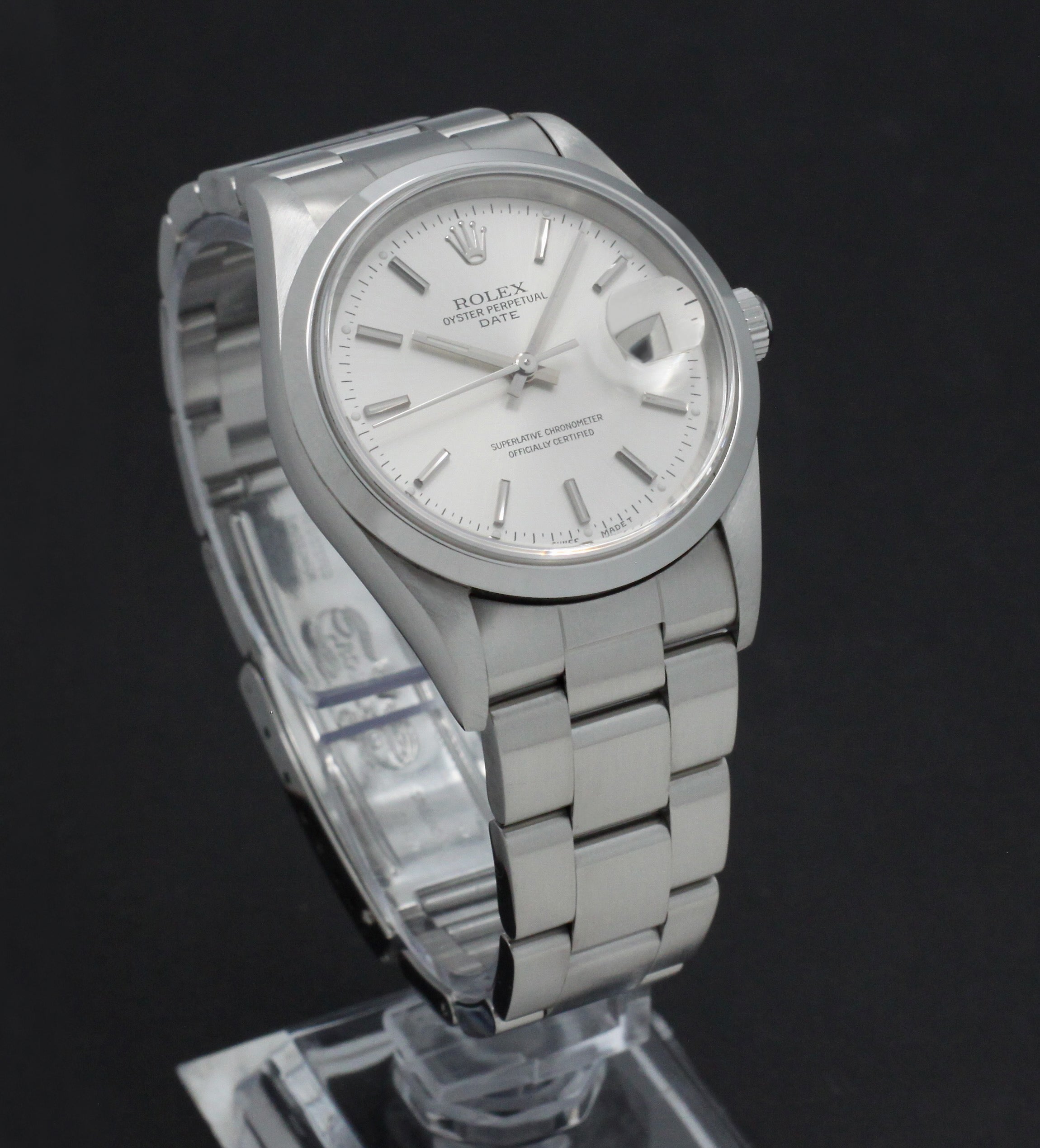 Rolex Oyster Perpetual Date 15200 - 1997 - Rolex horloge - Rolex kopen - Rolex heren horloge - Trophies Watches