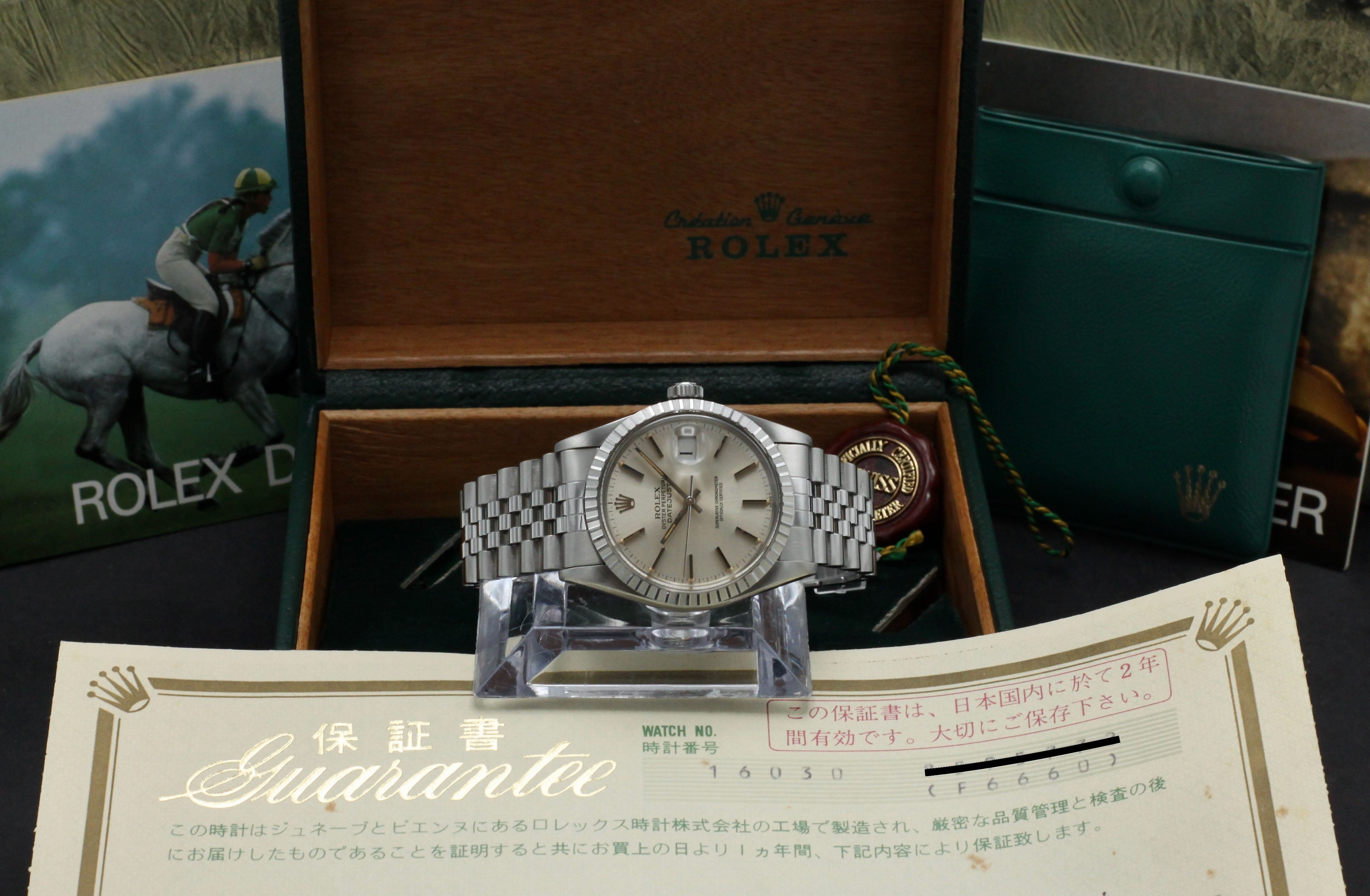 Rolex Datejust 16030 - 1985 - Rolex horloge - Rolex kopen - Rolex heren horloge - Trophies Watches