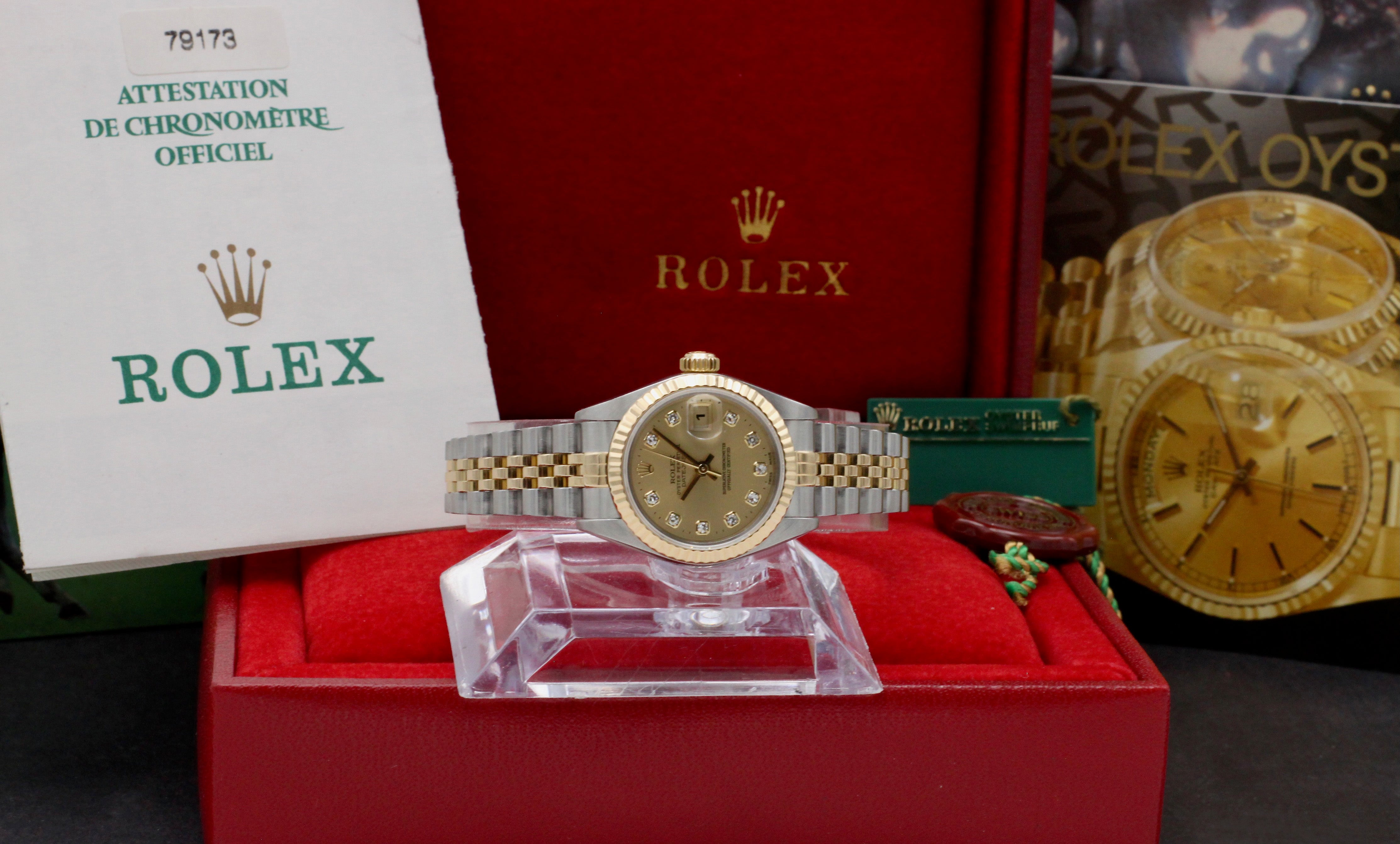 Rolex Lady-Datejust 79173G - 2000 - Rolex horloge - Rolex kopen - Rolex dames horloge - Trophies Watches