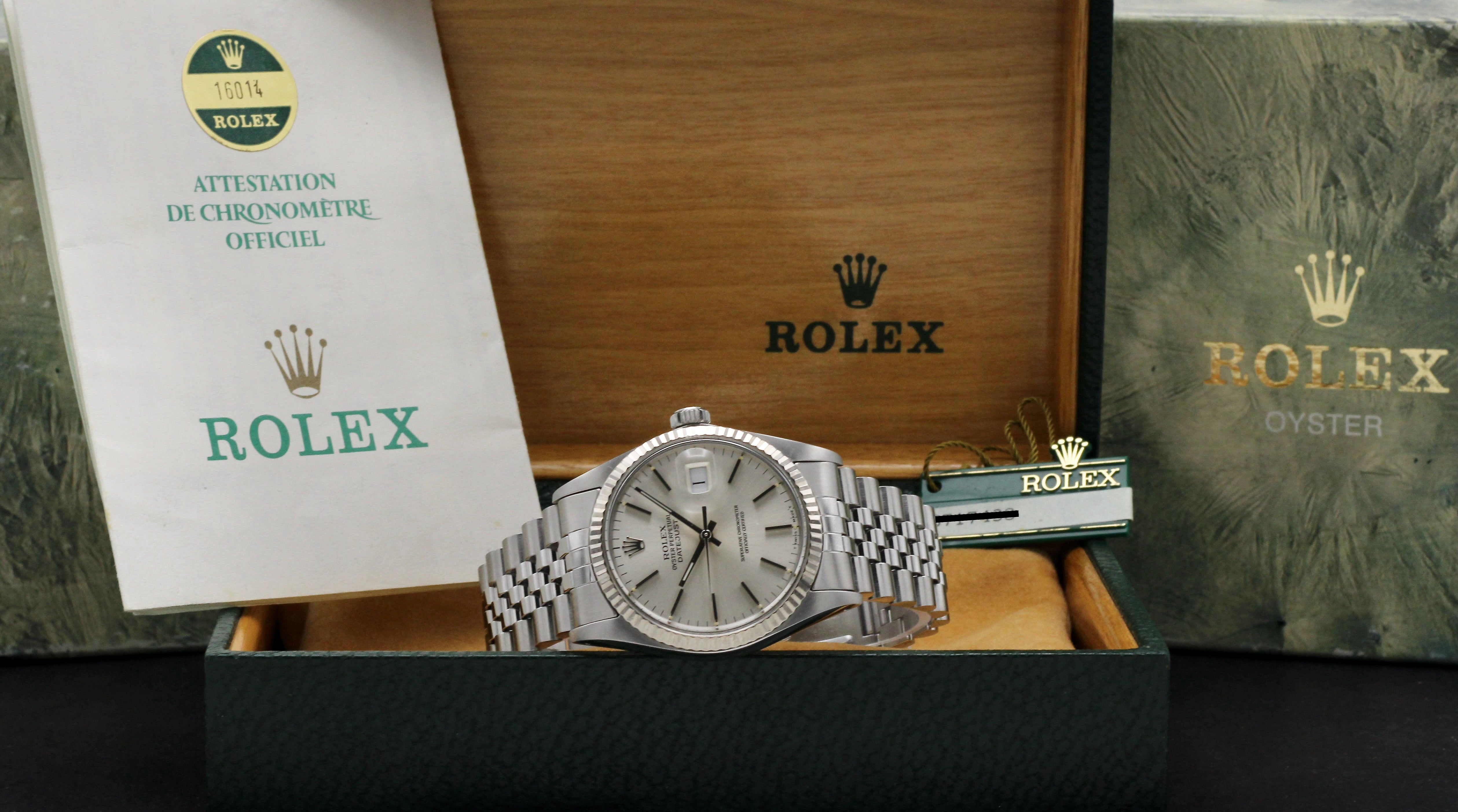 Rolex Datejust 16014 - 1987 - Rolex horloge - Rolex kopen - Rolex heren horloge - Trophies Watches